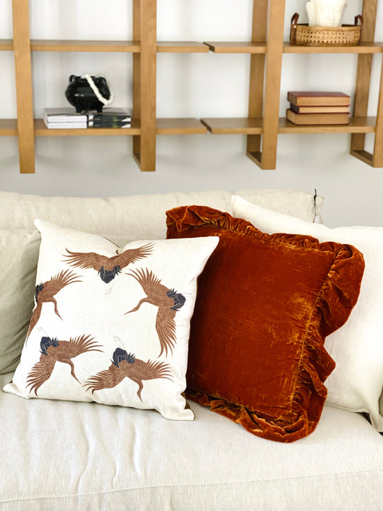 Art Deco Bird Pillow Cover - Curated Home Decor