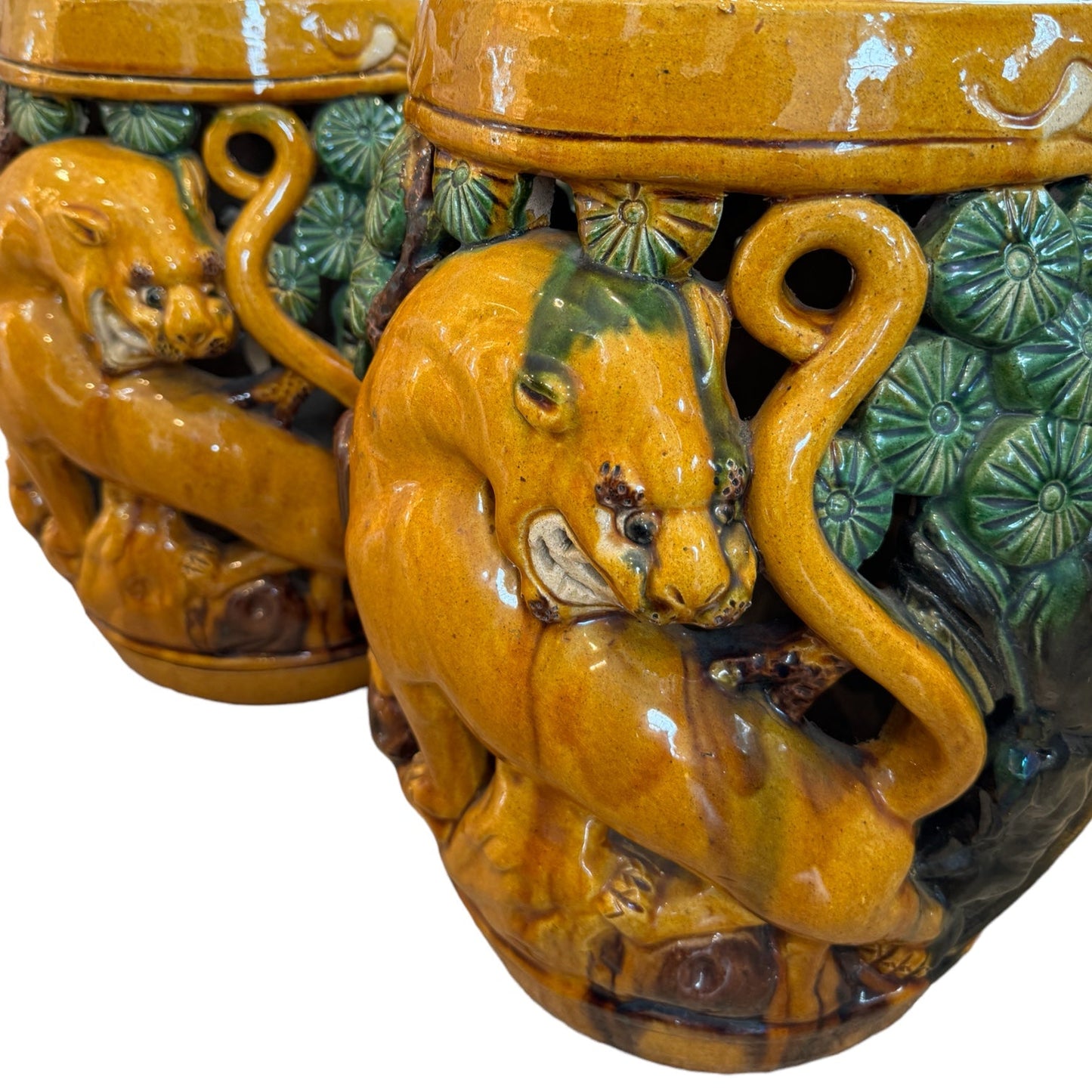 Vintage Garden Stools - Curated Home Decor