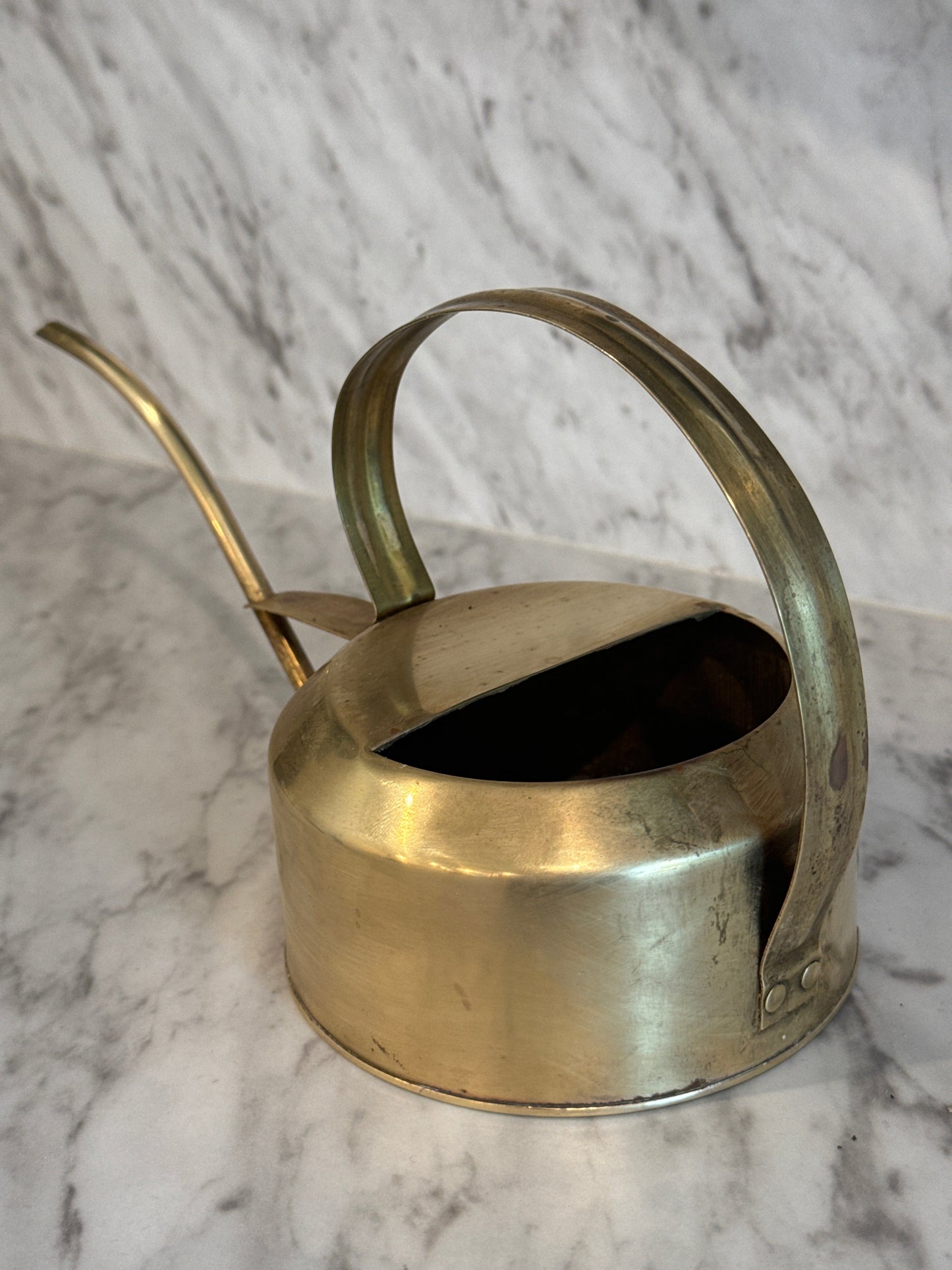 Vintage Brass Watering Can - Curated Home Decor