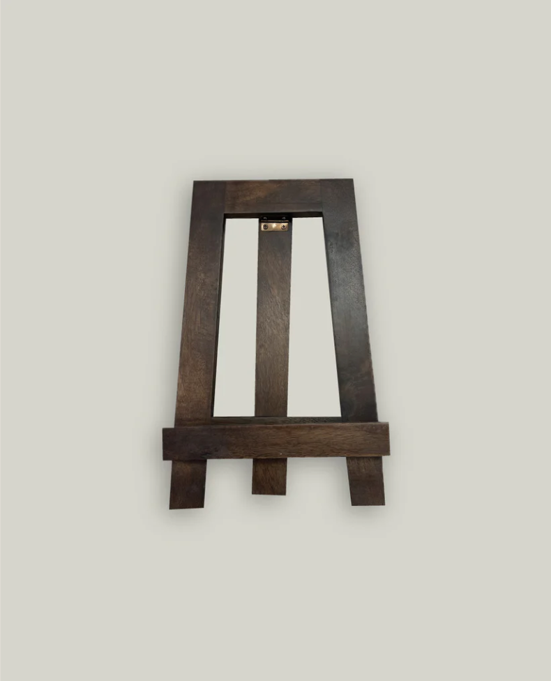Dark Wood Easel - Curated Home Decor