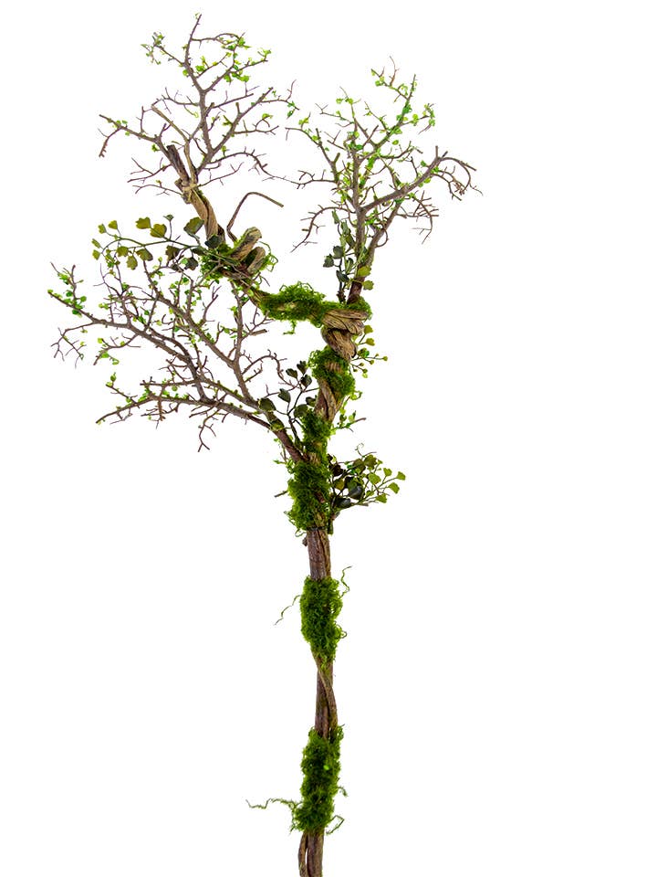 TWIG MOSS BRANCH - Curated Home Decor