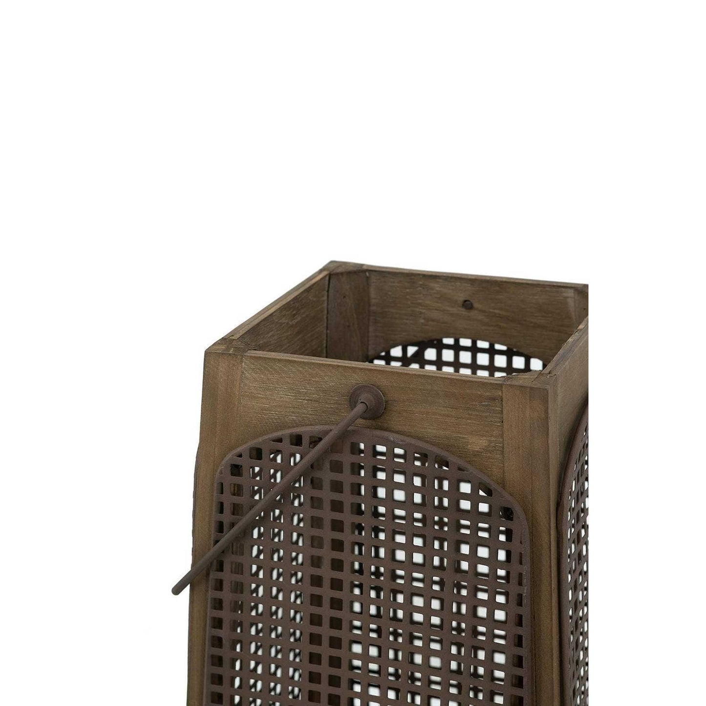 
                  
                    S/2 Weathered Brown Lanterns with Arched Legs 29.5"/17.5" - Curated Home Decor
                  
                