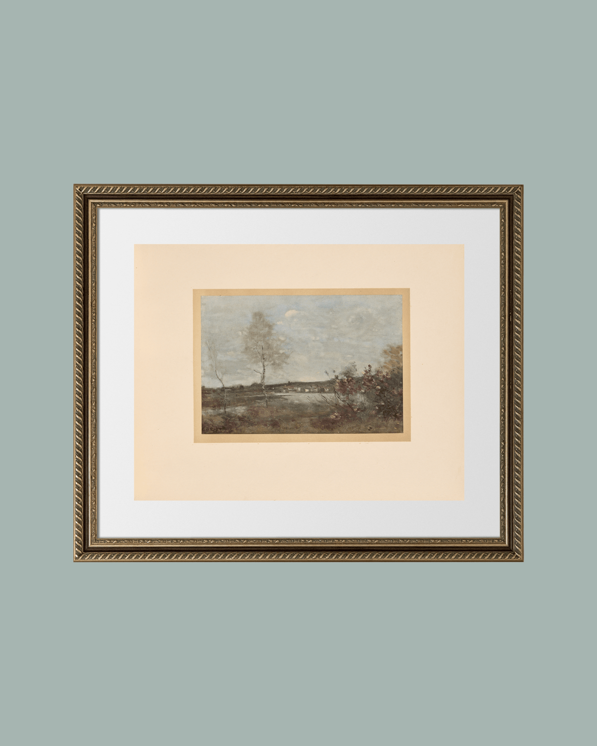 
                  
                    French Landscape I Antique Art Print: 8x10 - Curated Home Decor
                  
                