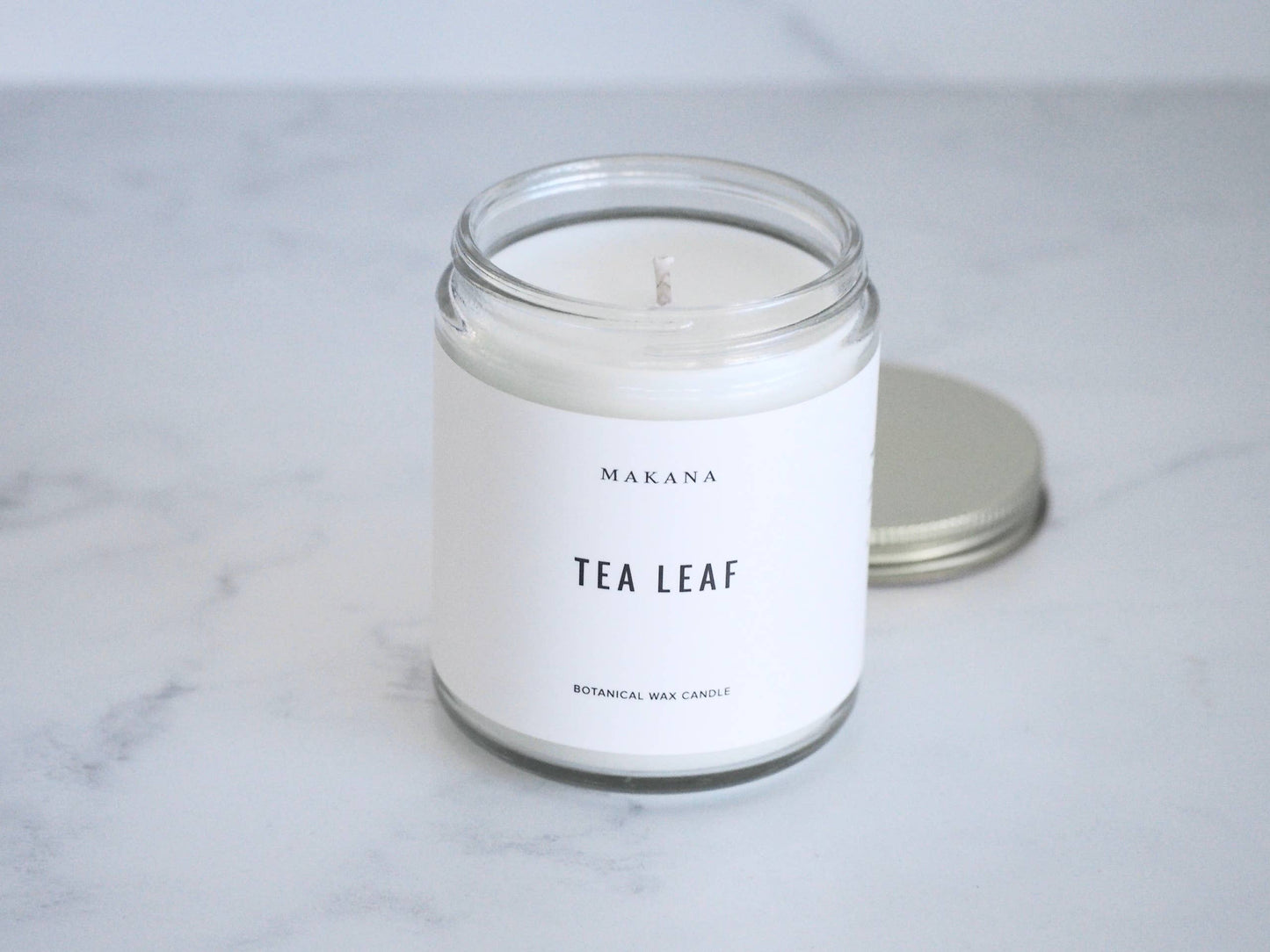Tea Leaf - Jar Candle 8 oz - Curated Home Decor