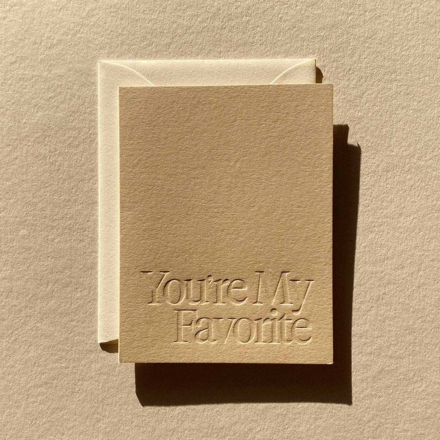 
                  
                    You're My Favorite No. 03: Stone - Curated Home Decor
                  
                