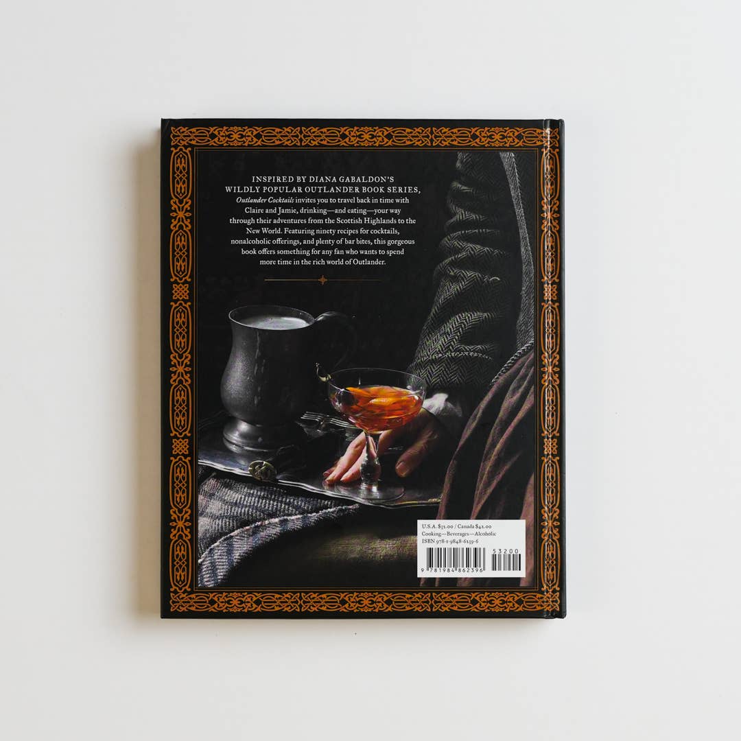 Outlander Cocktails Hardcover Book - Curated Home Decor