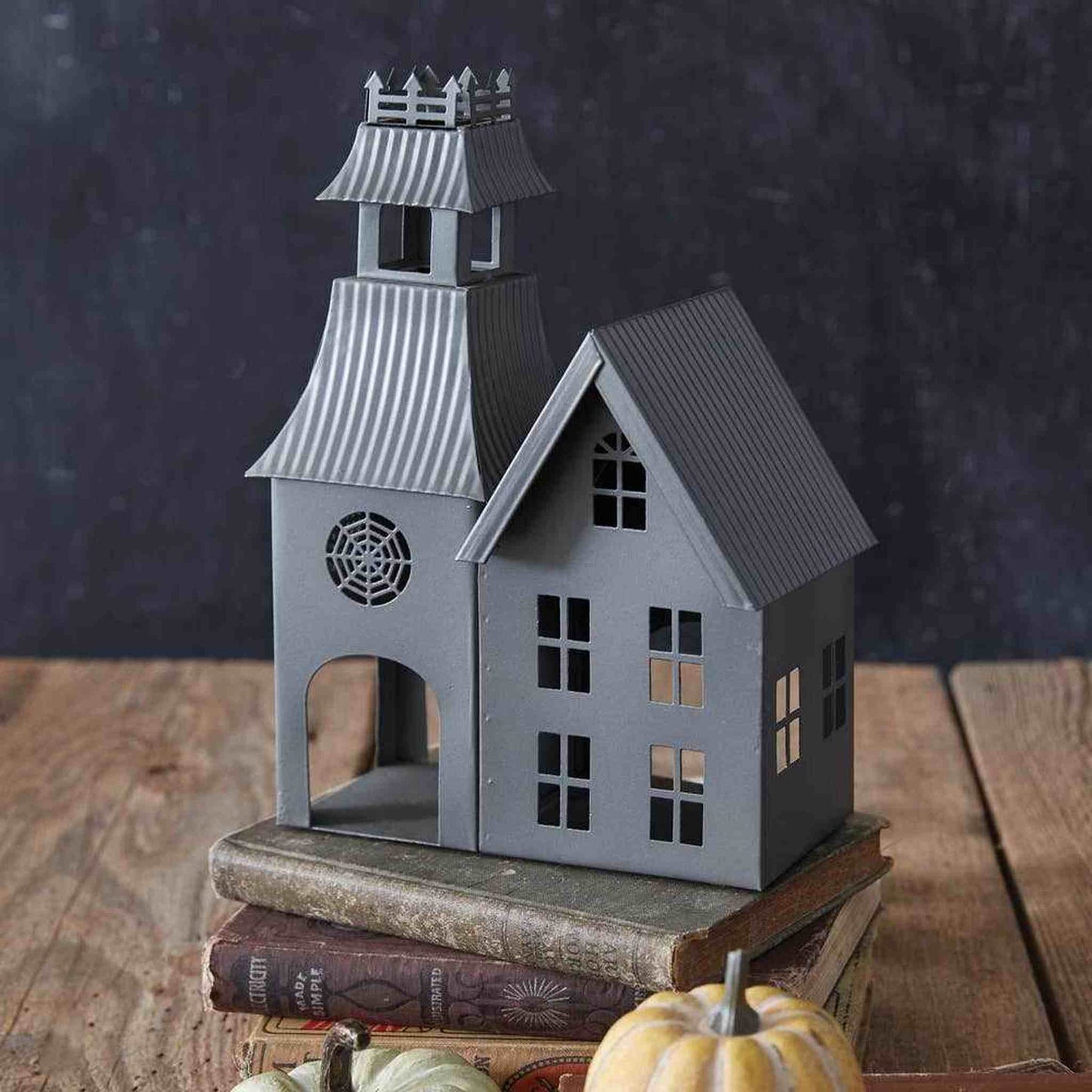 
                  
                    Spooky Manor Halloween Luminary - Curated Home Decor
                  
                