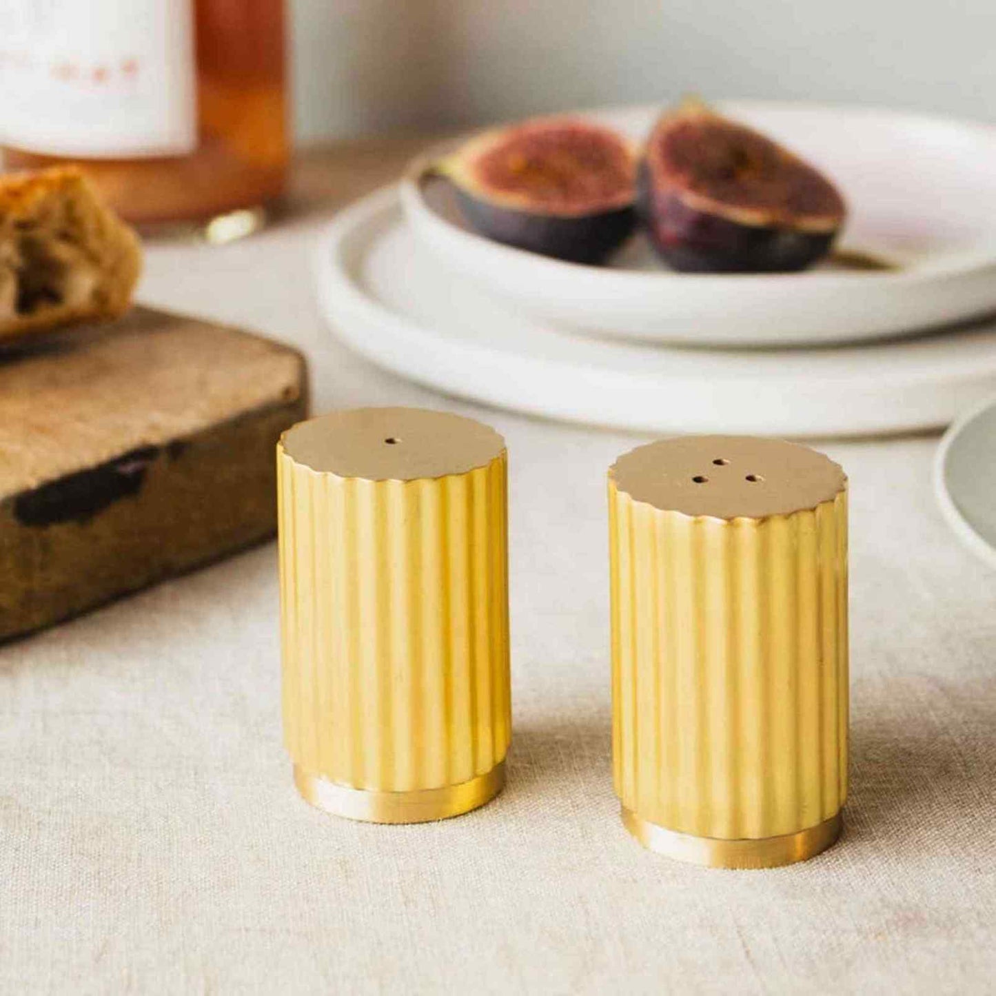
                  
                    Brass Salt and pepper shakers - Curated Home Decor
                  
                