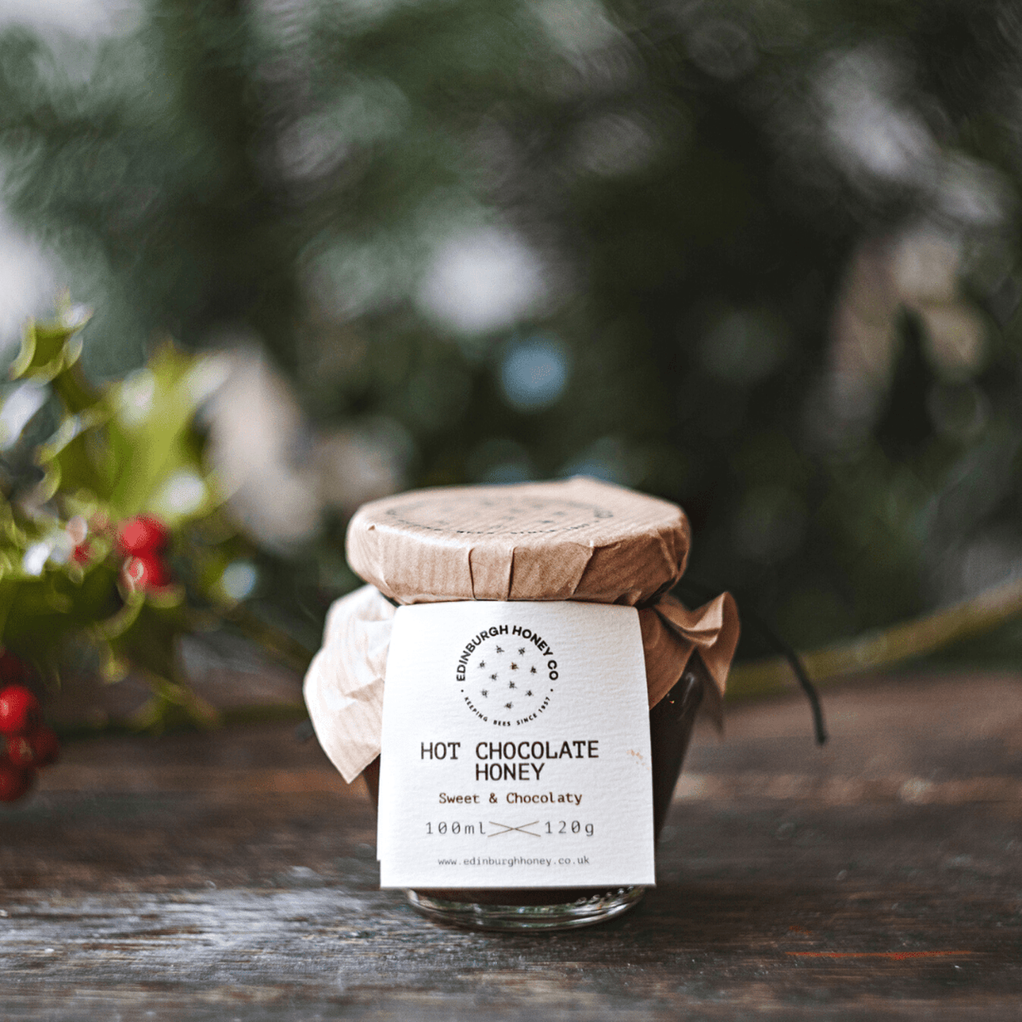 
                  
                    Hot Chocolate Infused Honey: 120g - Curated Home Decor
                  
                