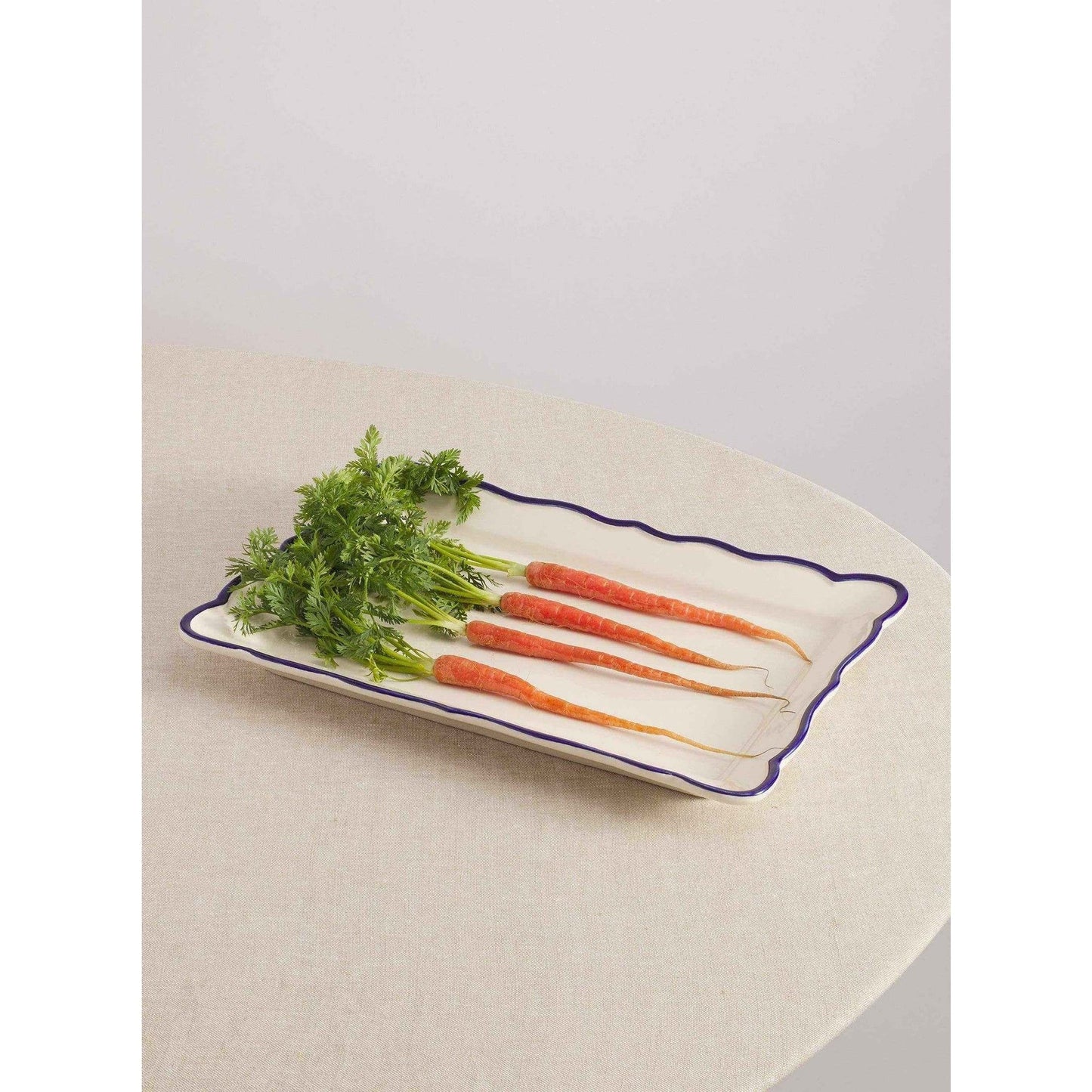 
                  
                    Jane Hand - Painted Rectangular Platter 15.4" - Curated Home Decor
                  
                