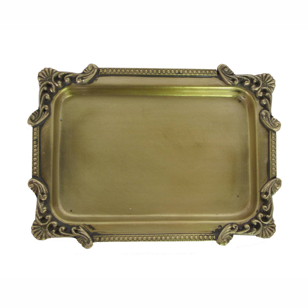 Brass Victorian Tray - Curated Home Decor