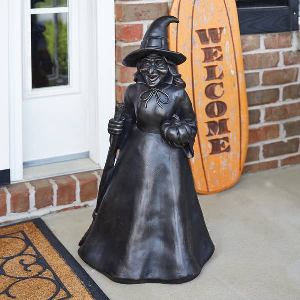 Enchanting Witch Statue - Curated Home Decor