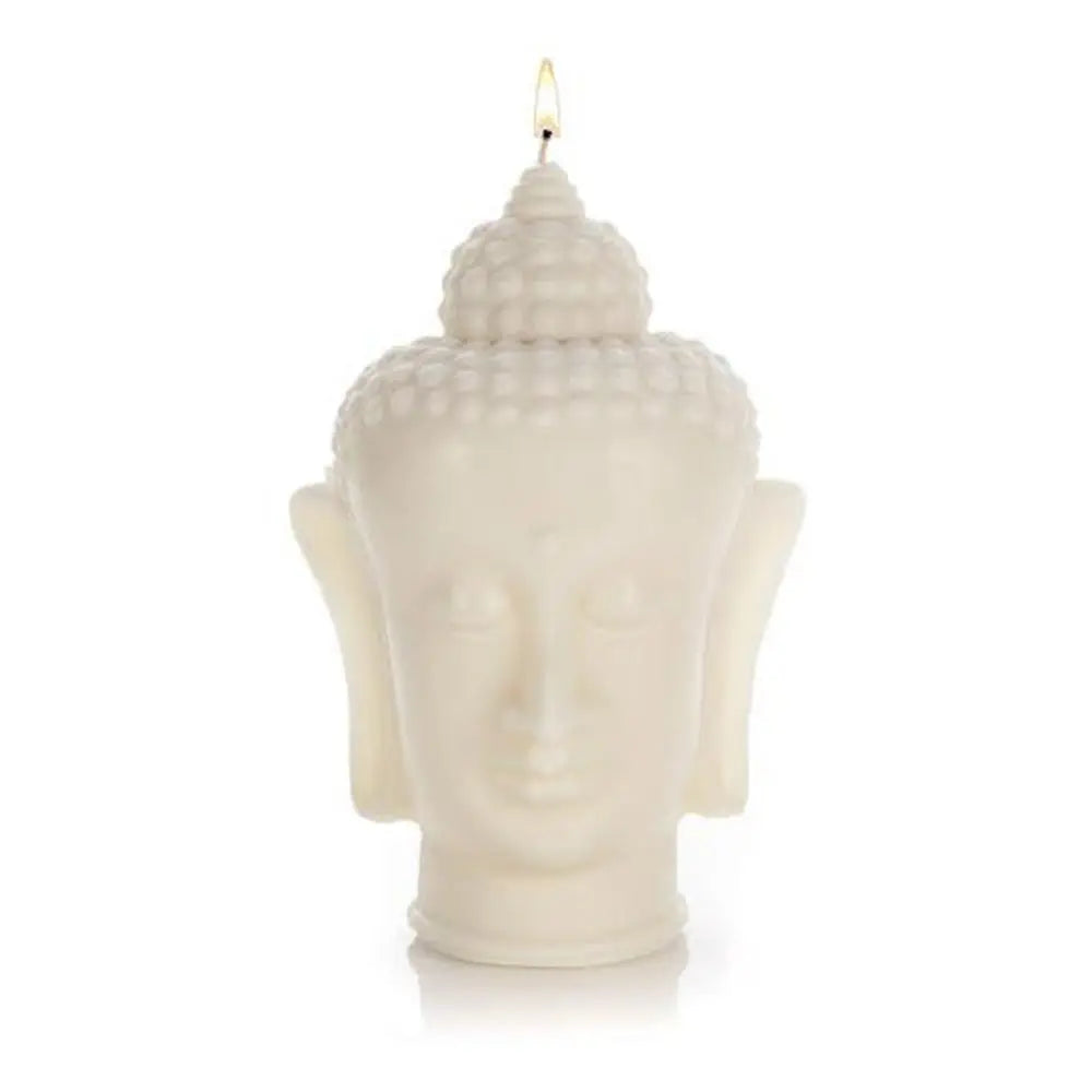 Buddha Head Statue Candle - Curated Home Decor