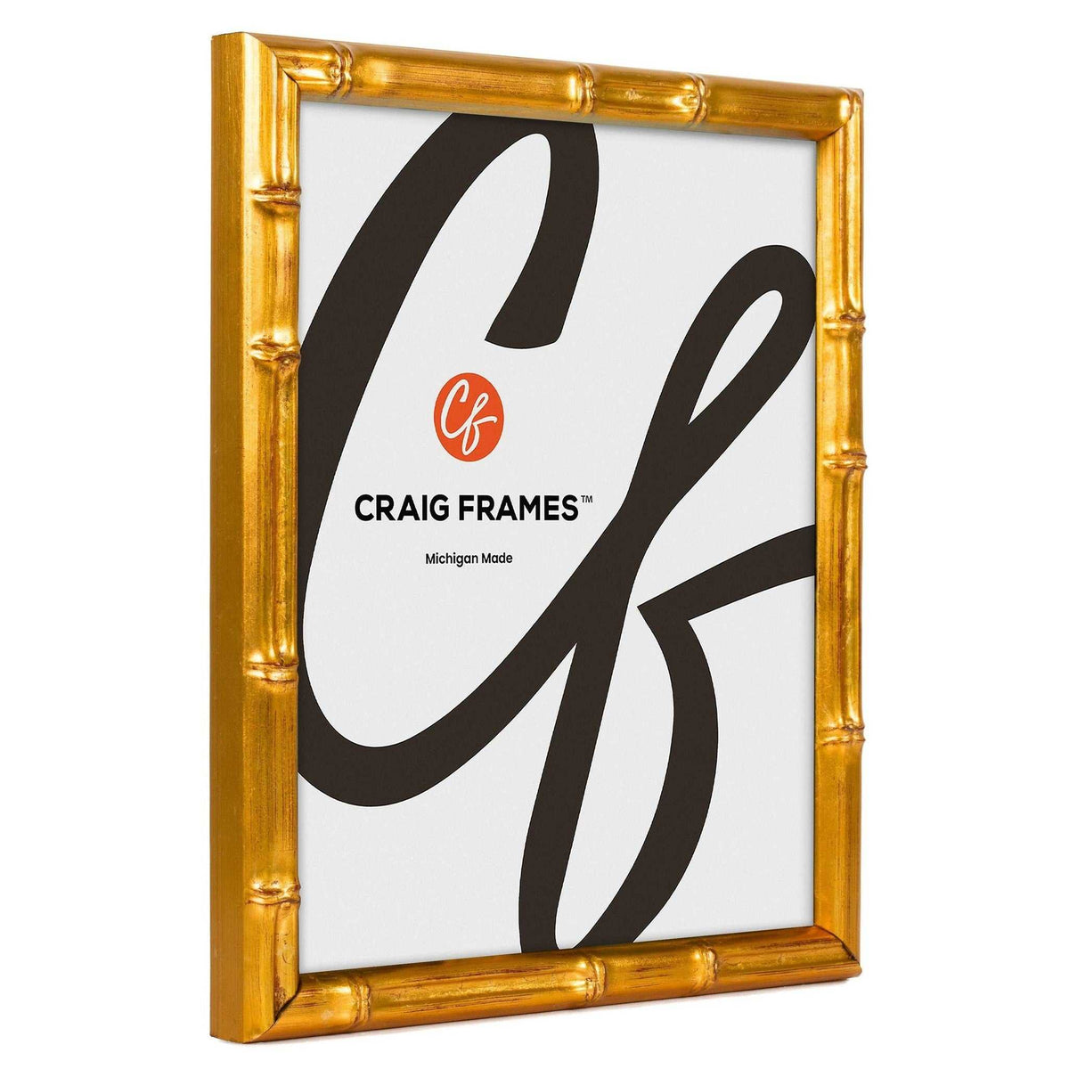 
                  
                    8x8 Picture Frame, Vintage Bamboo Vintage Gold, Assembled - Curated Home Decor
                  
                
