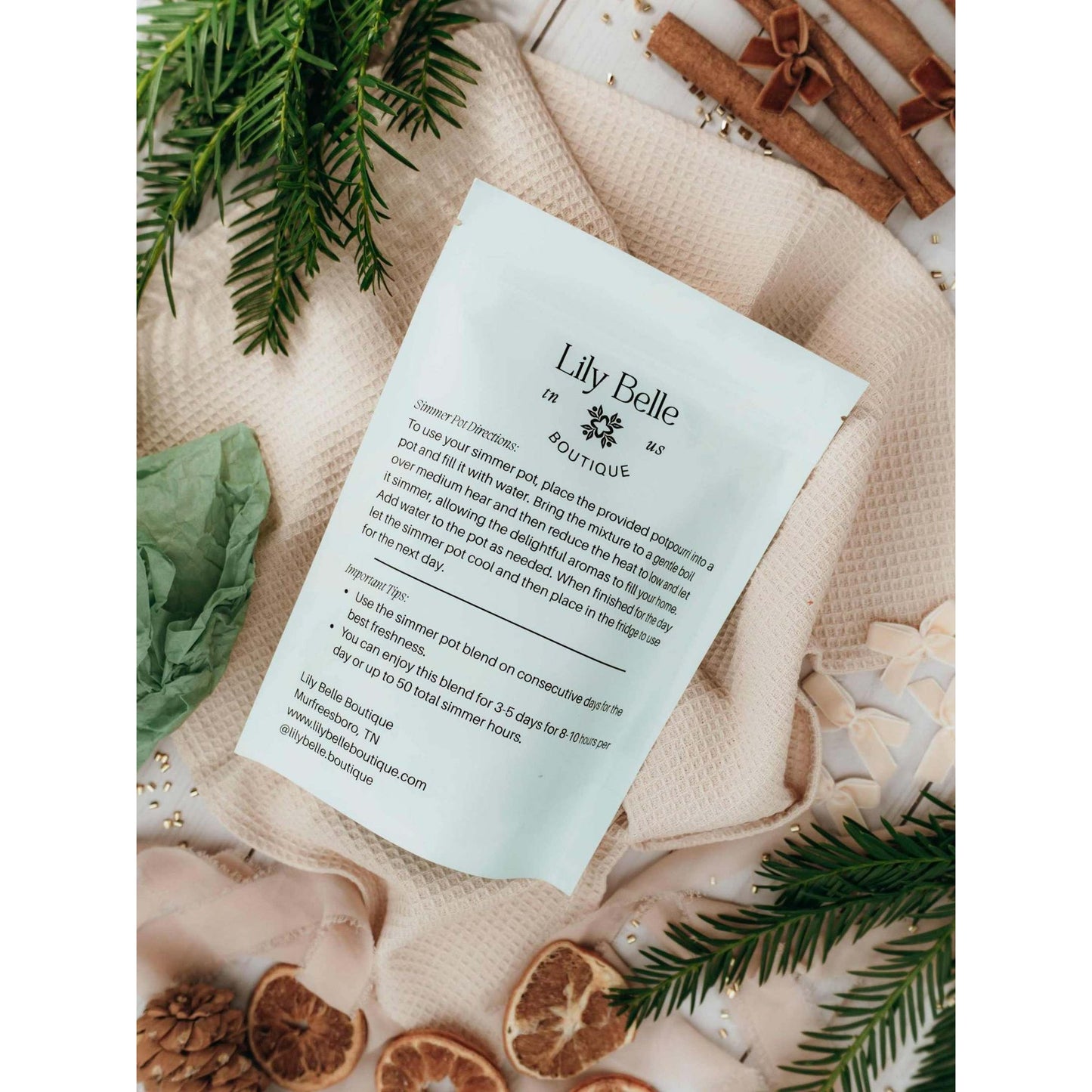 Cranberry Spice Simmer Pot with dried cranberries, oranges, cinnamon, and clove for holiday home fragrance