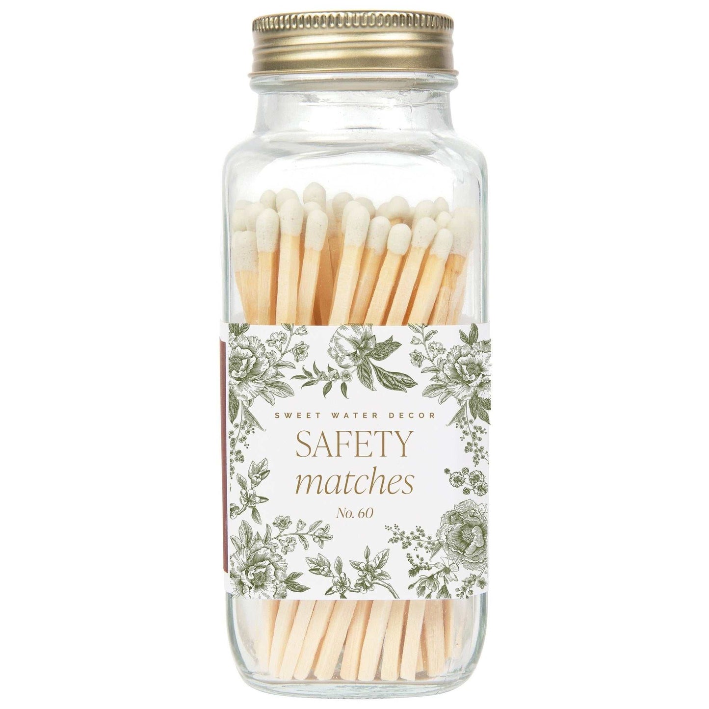 
                  
                    Green Delft White Tip Safety Matches - Curated Home Decor
                  
                