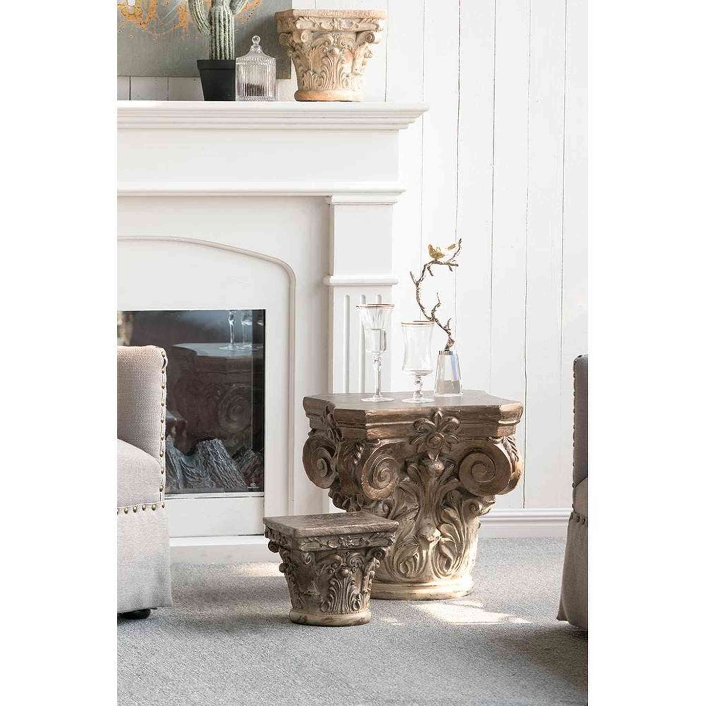 
                  
                    Indoor/Outdoor Pedestal - Curated Home Decor
                  
                