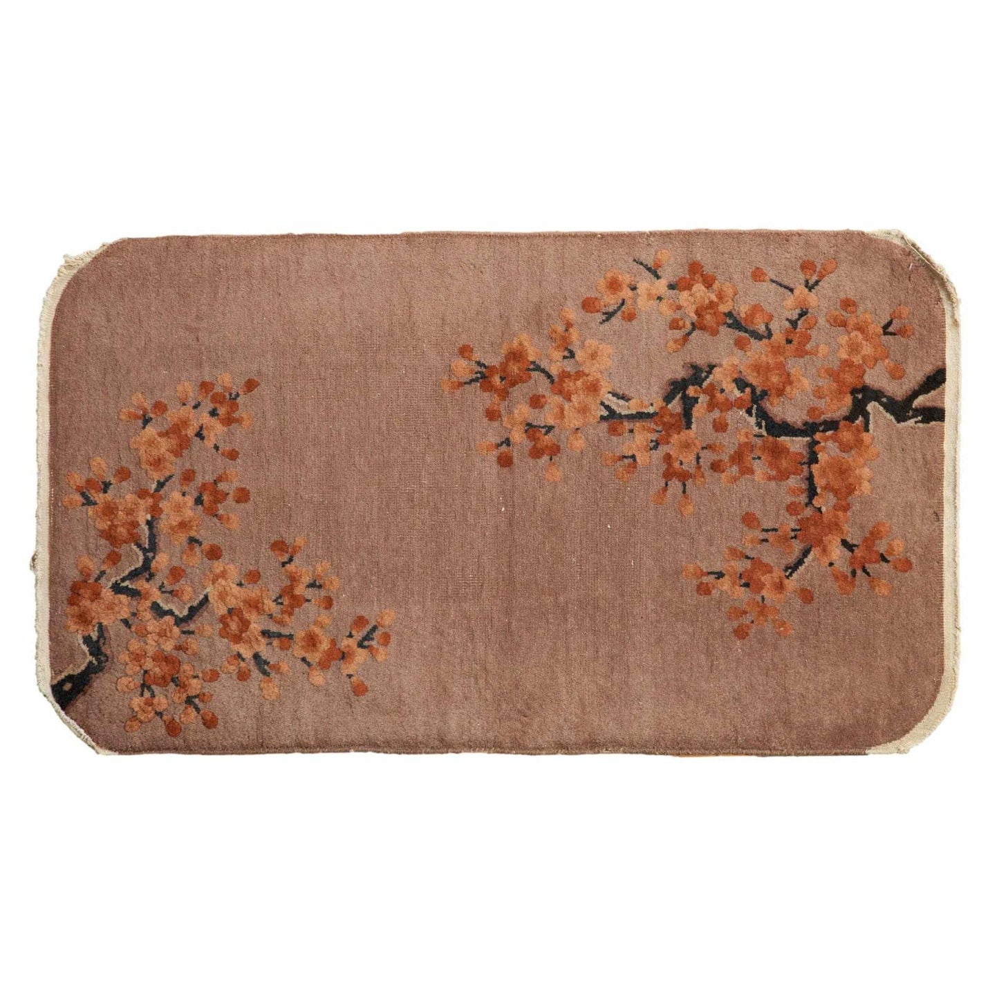 
                  
                    Vintage Dusty Mauve Art Deco Rug – Collected Accent (2’6” x 4’3”) - Curated Home Decor
                  
                
