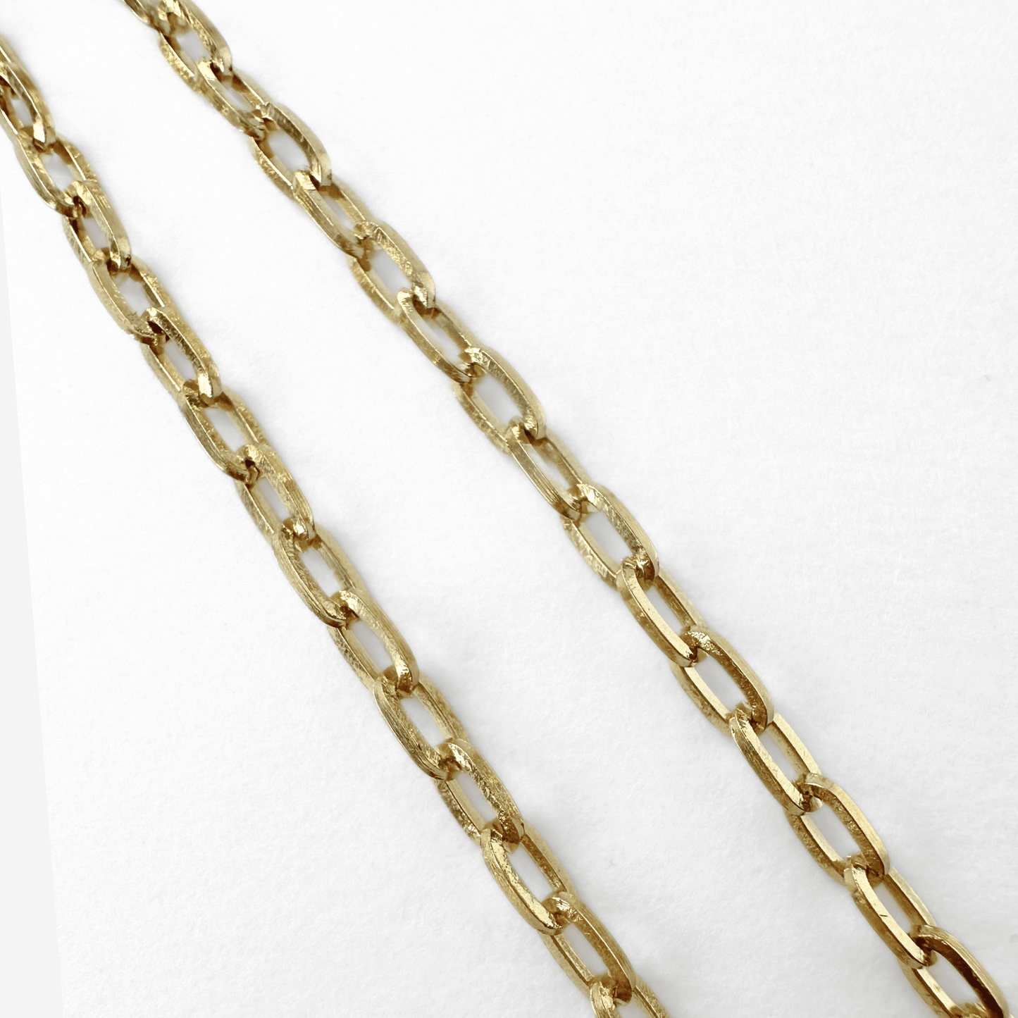 
                  
                    Thin gold plated blank cable chain - Curated Home Decor
                  
                