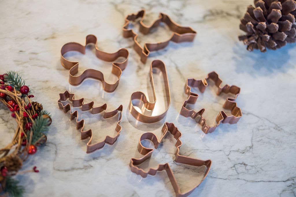 Christmas Cookie Cutters - Set of 6 - Curated Home Decor