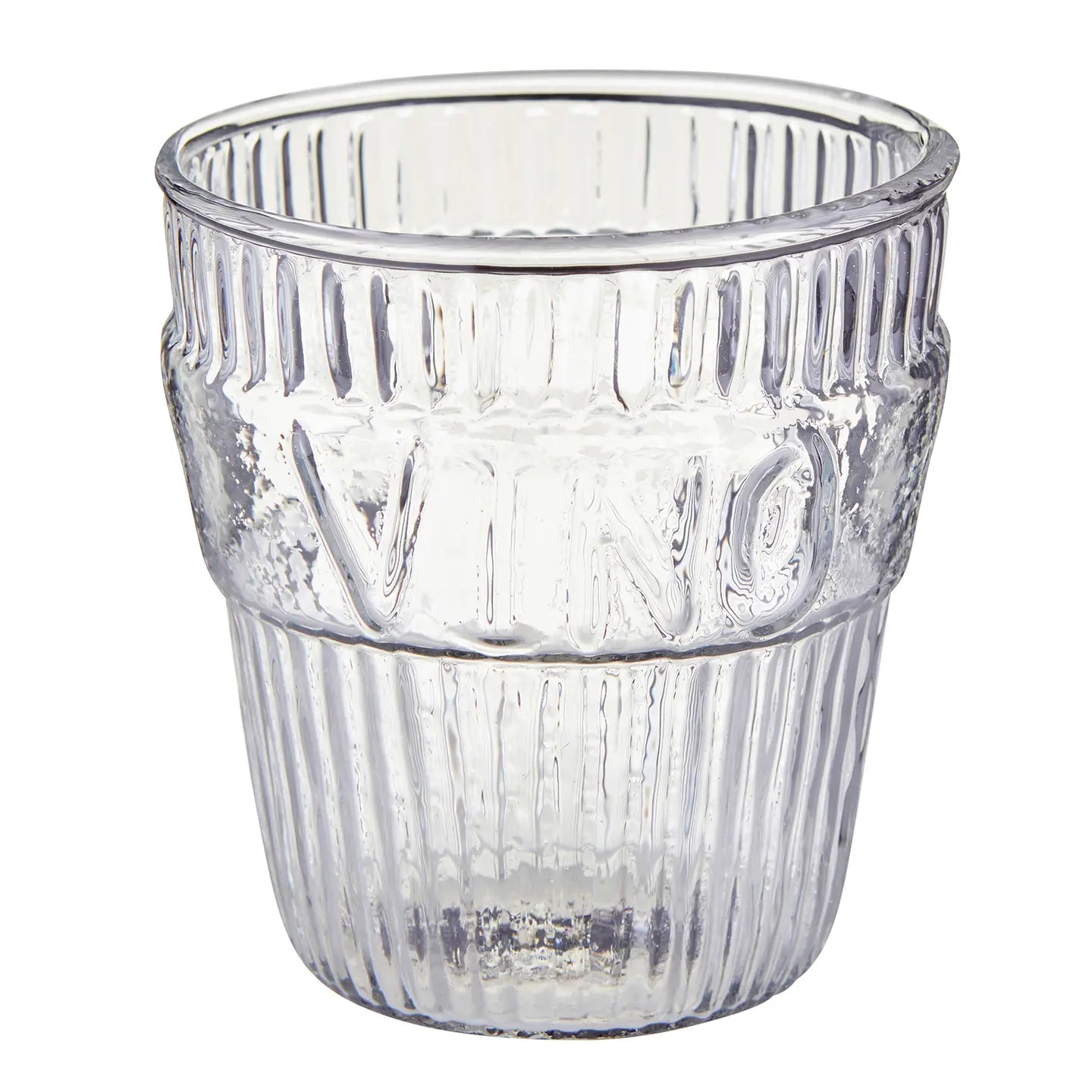 Vintage-Inspired French Table Glass – Water/Aqua or Wine/Vino (Sold Individually) - Curated Home Decor