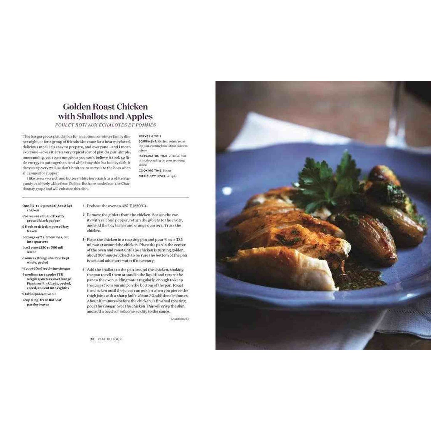 
                  
                    Plat du Jour: French Dinners Made Easy: Hardcover - Curated Home Decor
                  
                