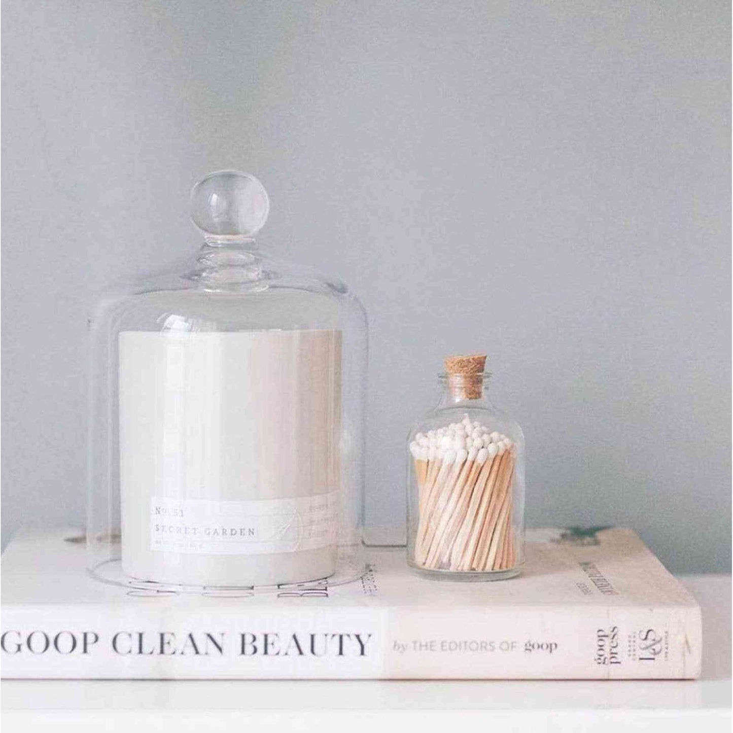 
                  
                    Fancy Matches: Blue Spruce Match Jar - Curated Home Decor
                  
                