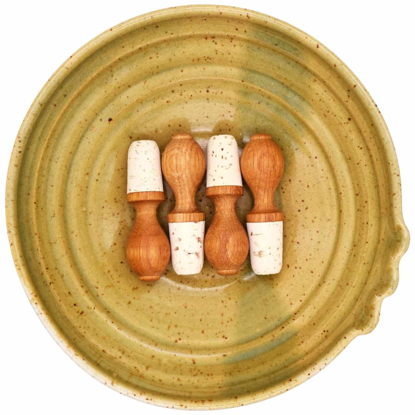 
                  
                    Wood Oak Fine Beverage Stopper - Curated Home Decor
                  
                