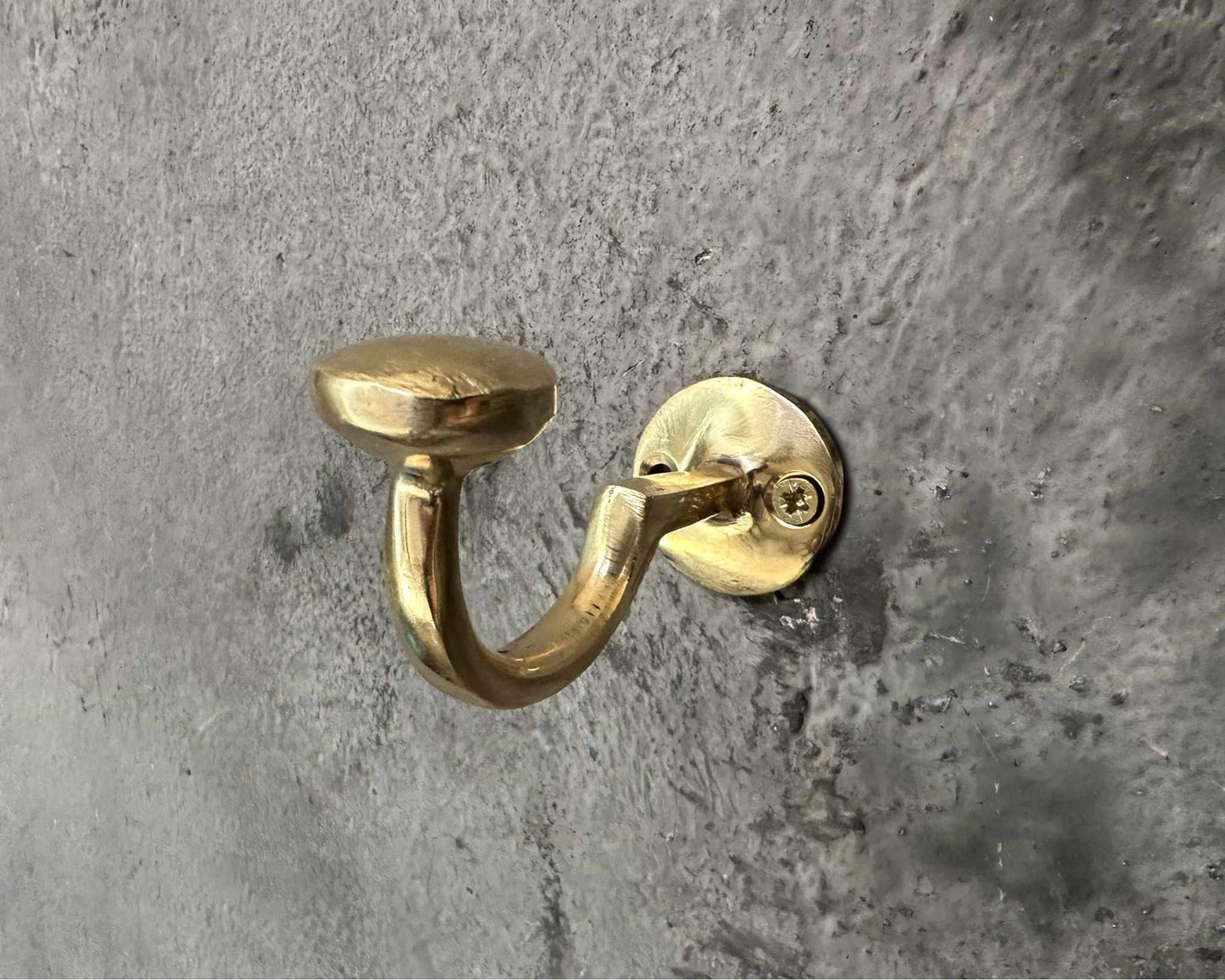 
                  
                    Solid Brass Wall Mounted Hooks - Curated Home Decor
                  
                