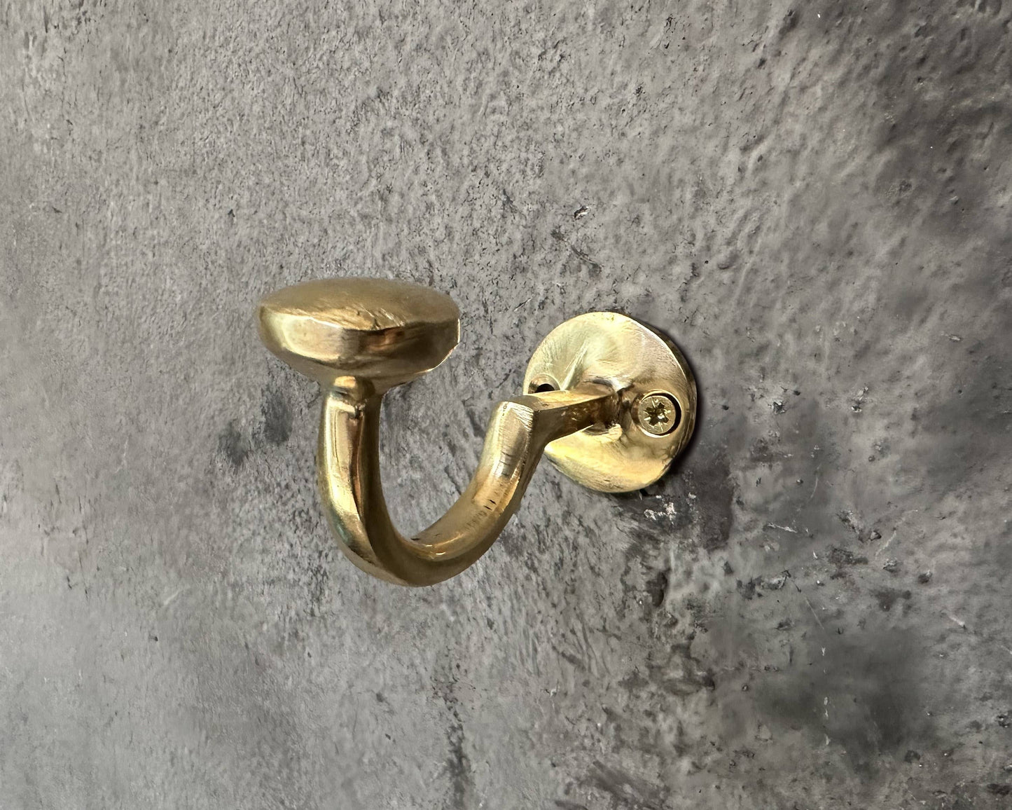 Solid Brass Wall Mounted Hooks, Bathroom Wall Hooks - Curated Home Decor