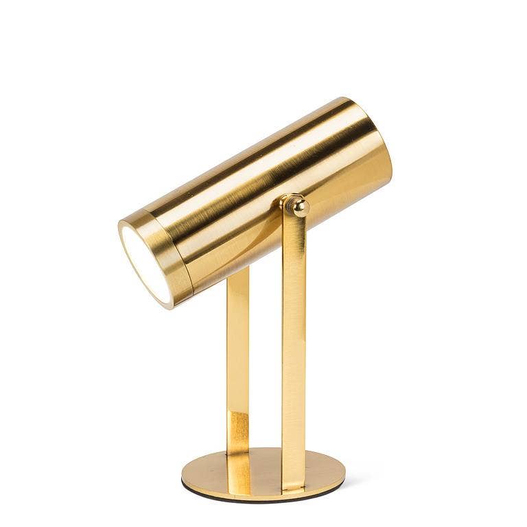 
                  
                    Gold pivot spotlight LED lamp, 10 inch, photo 12
                  
                