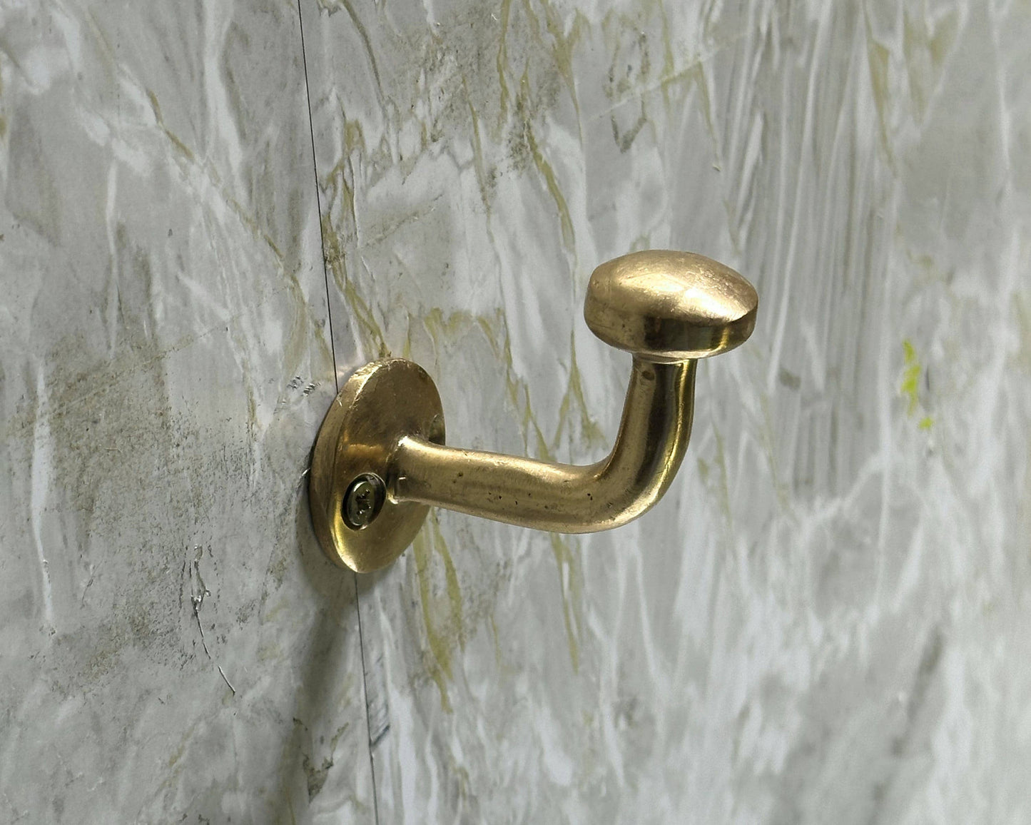 Solid Brass Wall Mounted Hooks, Bathroom Wall Hooks - Curated Home Decor