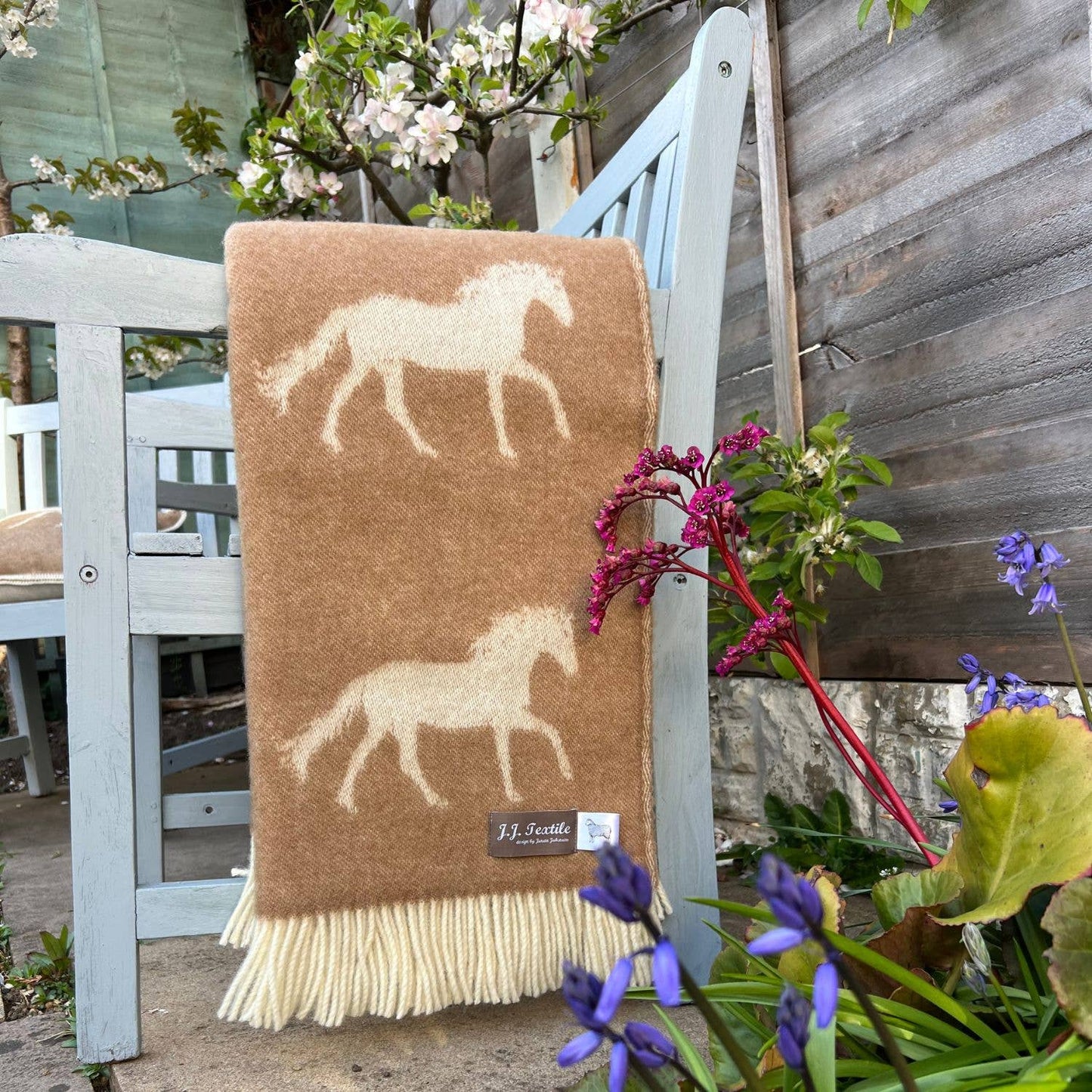 
                  
                    Brown Horse Wool Throw - Curated Home Decor
                  
                