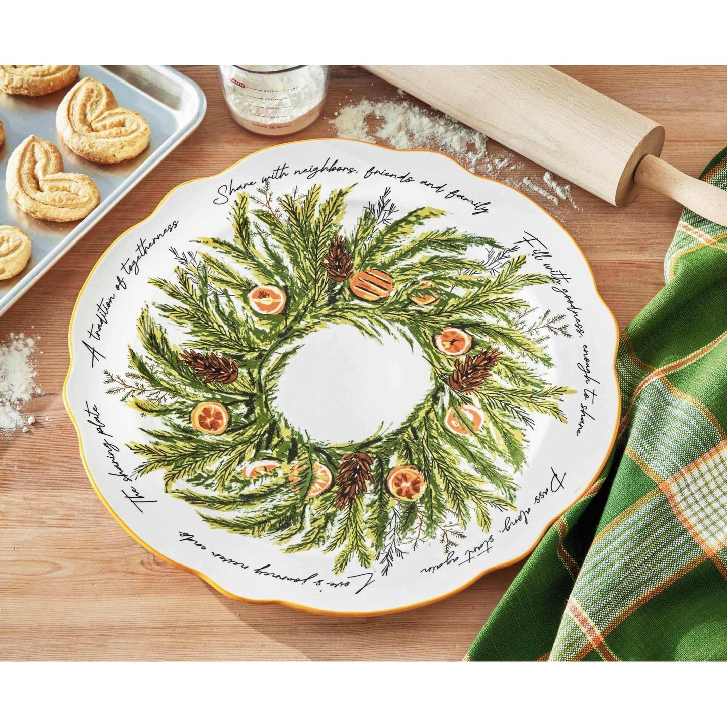 
                  
                    Citrus Grove Giving Plate - Curated Home Decor
                  
                