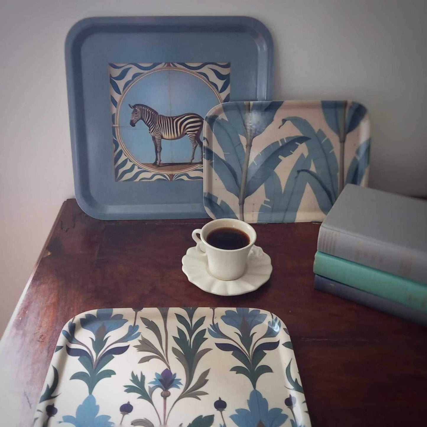 
                  
                    Zebra Square Tray - Curated Home Decor
                  
                