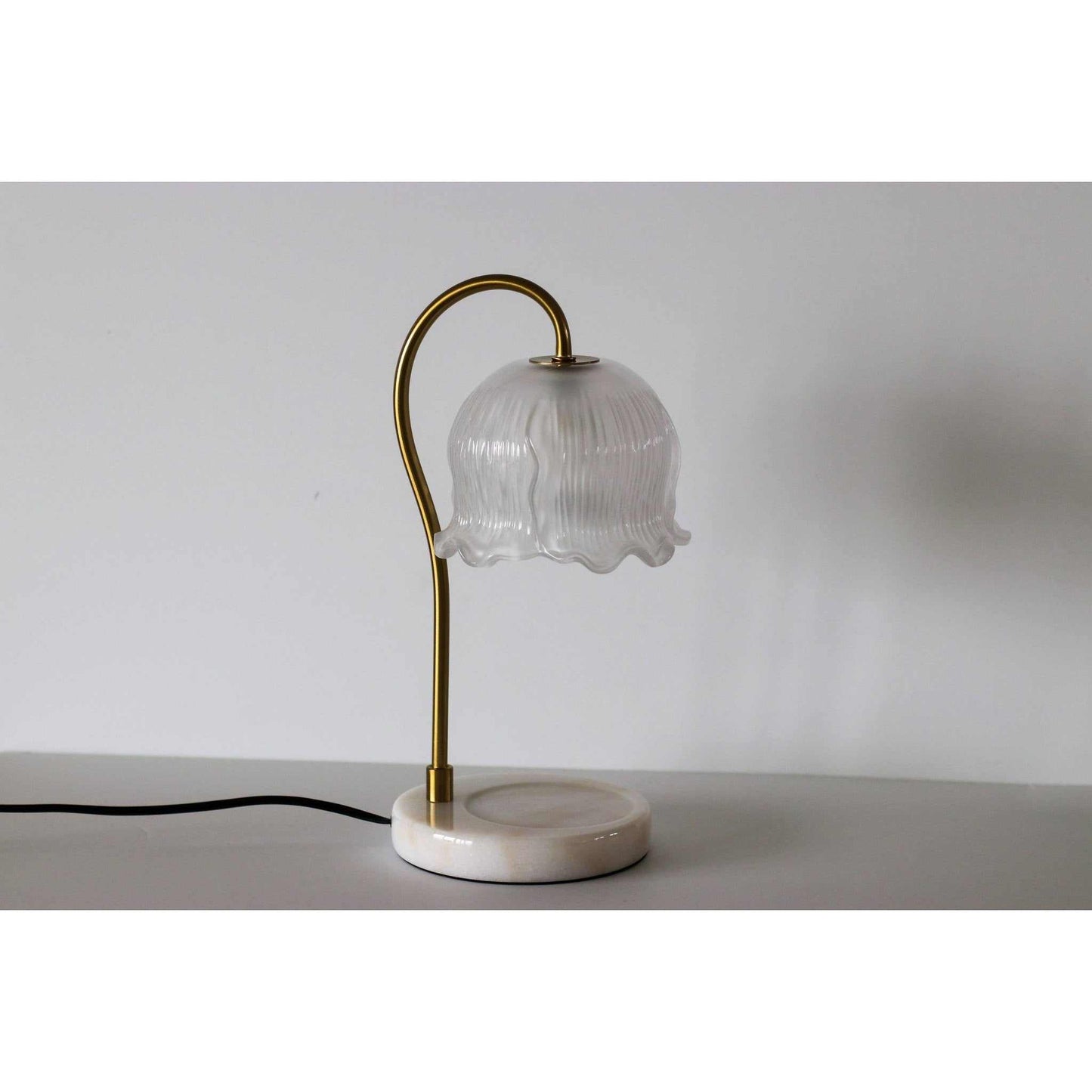 
                  
                    Vintage - Inspired Brass & Glass Candle Warming Lamp - Curated Home Decor
                  
                