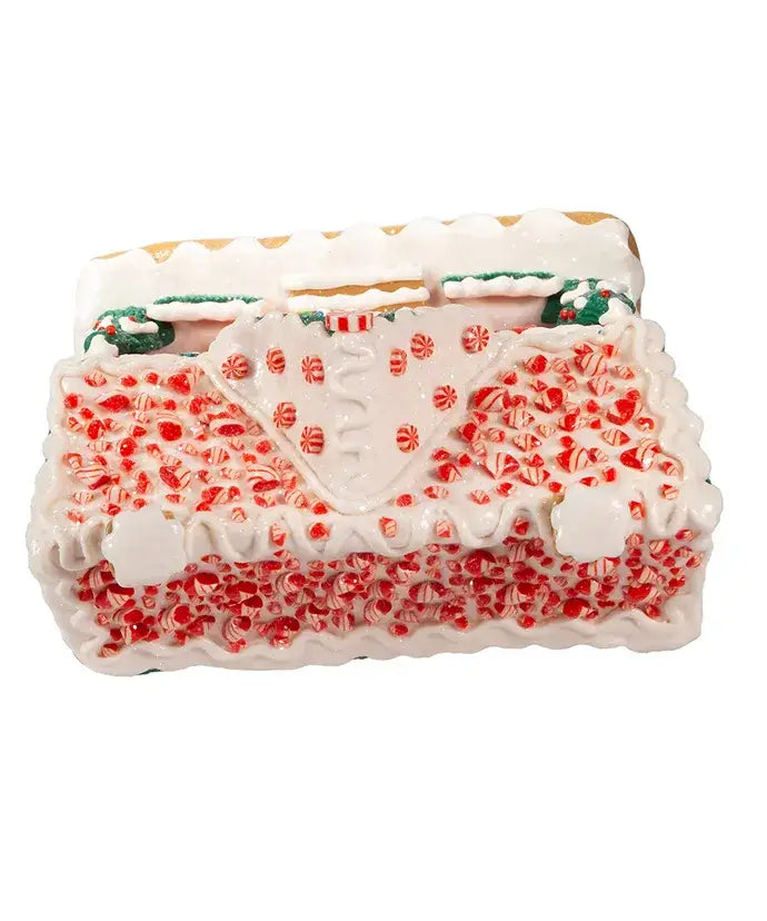 Battery-Operated Light-up Musical Gingerbread House - Curated Home Decor