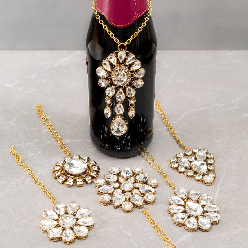 Jeweled Wine Bottle Marker