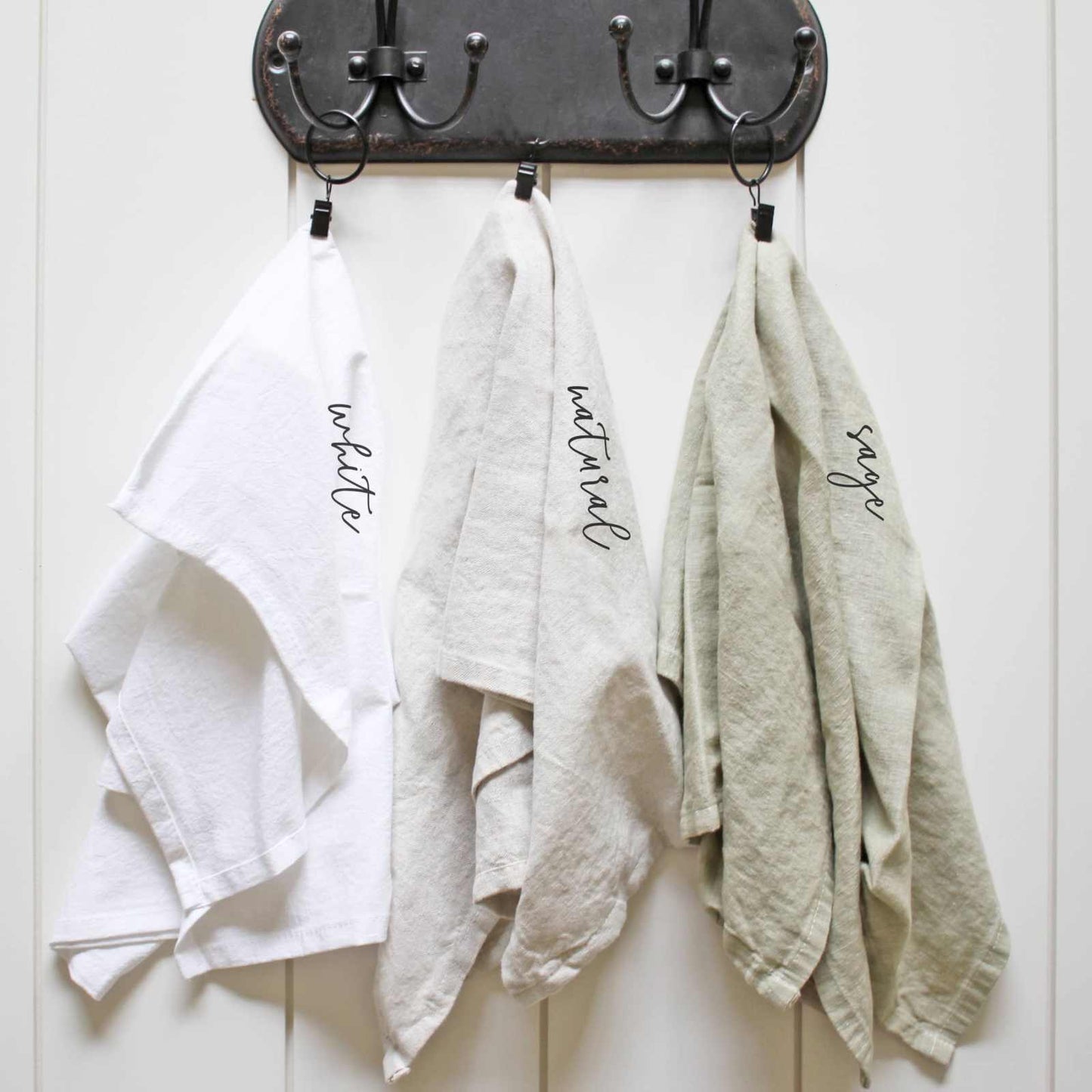 
                  
                    Vintage Oranges Kitchen Tea Towel: White - Curated Home Decor
                  
                