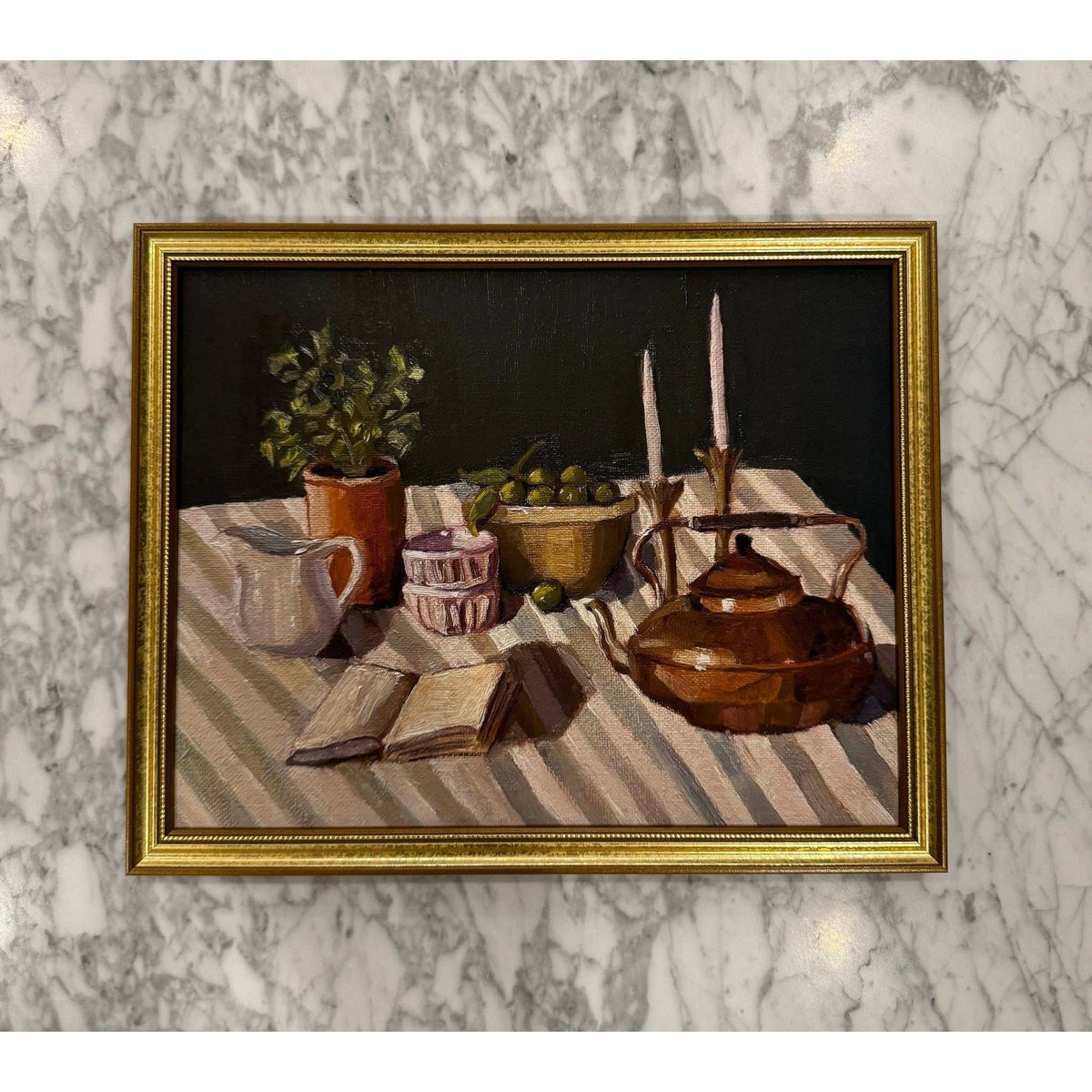 
                  
                    "Striped Table" Print: 5x7 - Curated Home Decor
                  
                