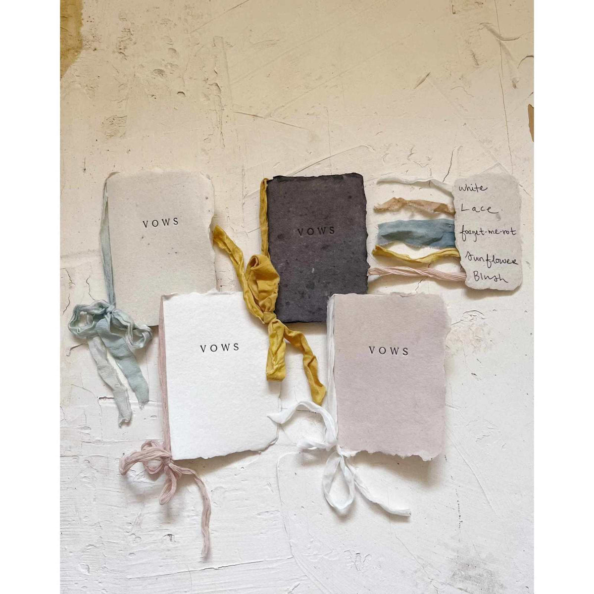 
                  
                    Vow Book: Soft White / Blush Wedding Keepsake Journal - Curated Home Decor
                  
                