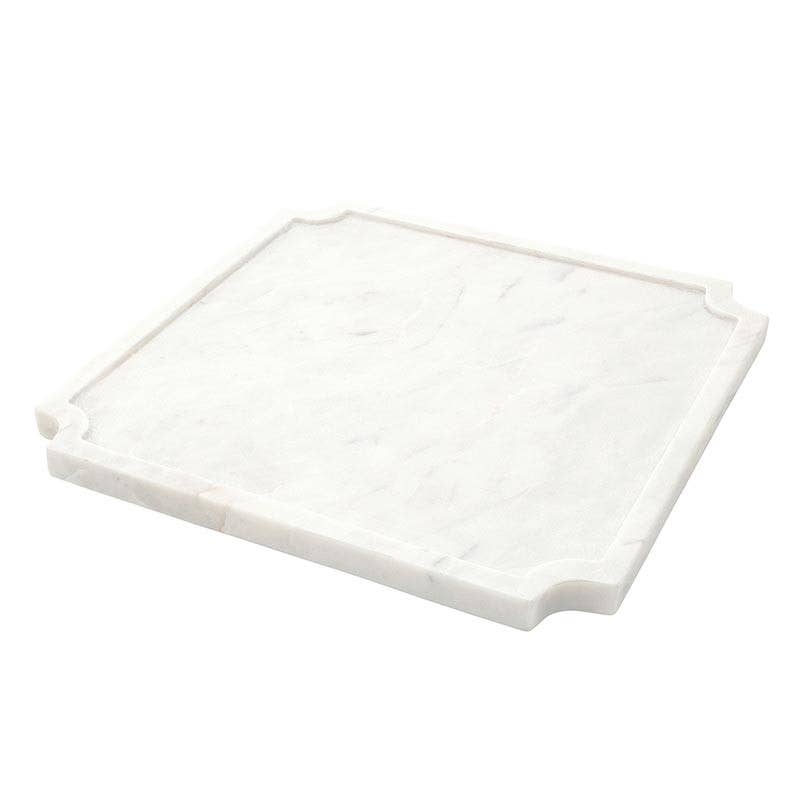 
                  
                    Square Beveled Marble Serving Board, 11 Inch - Curated Home Decor
                  
                