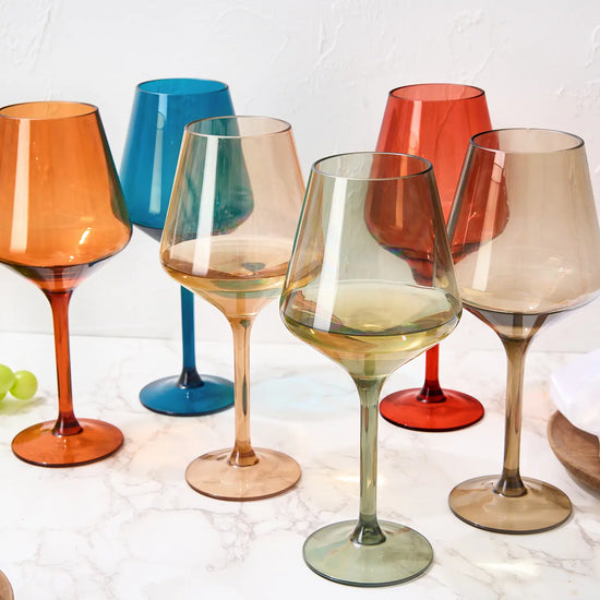 European Style Acrylic Wine Glass