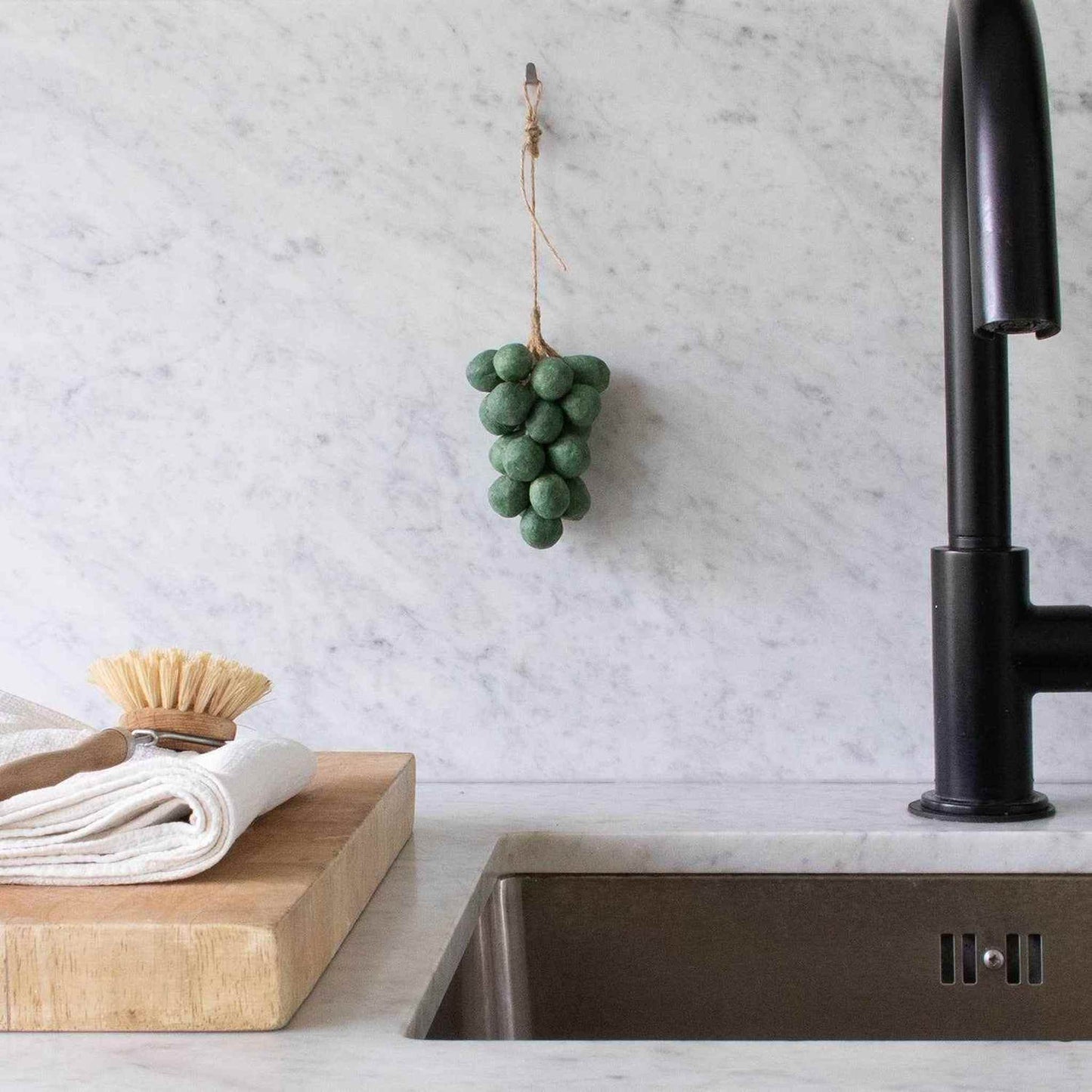 
                  
                    Handcrafted Grapes Soap - 100% Olive Oil - Olive Green - Curated Home Decor
                  
                