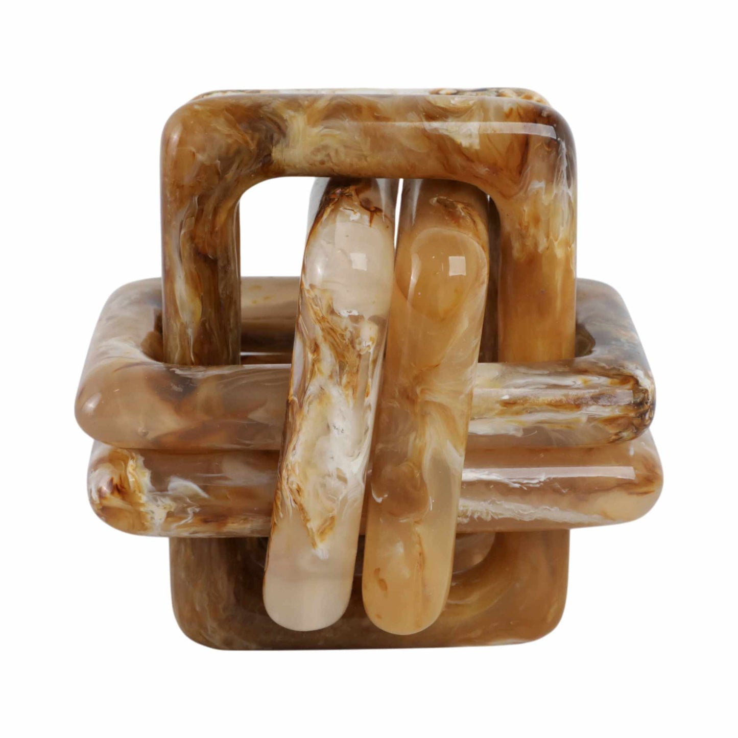 
                  
                    Tan 6 in. Marbled Resin Knot - Curated Home Decor
                  
                