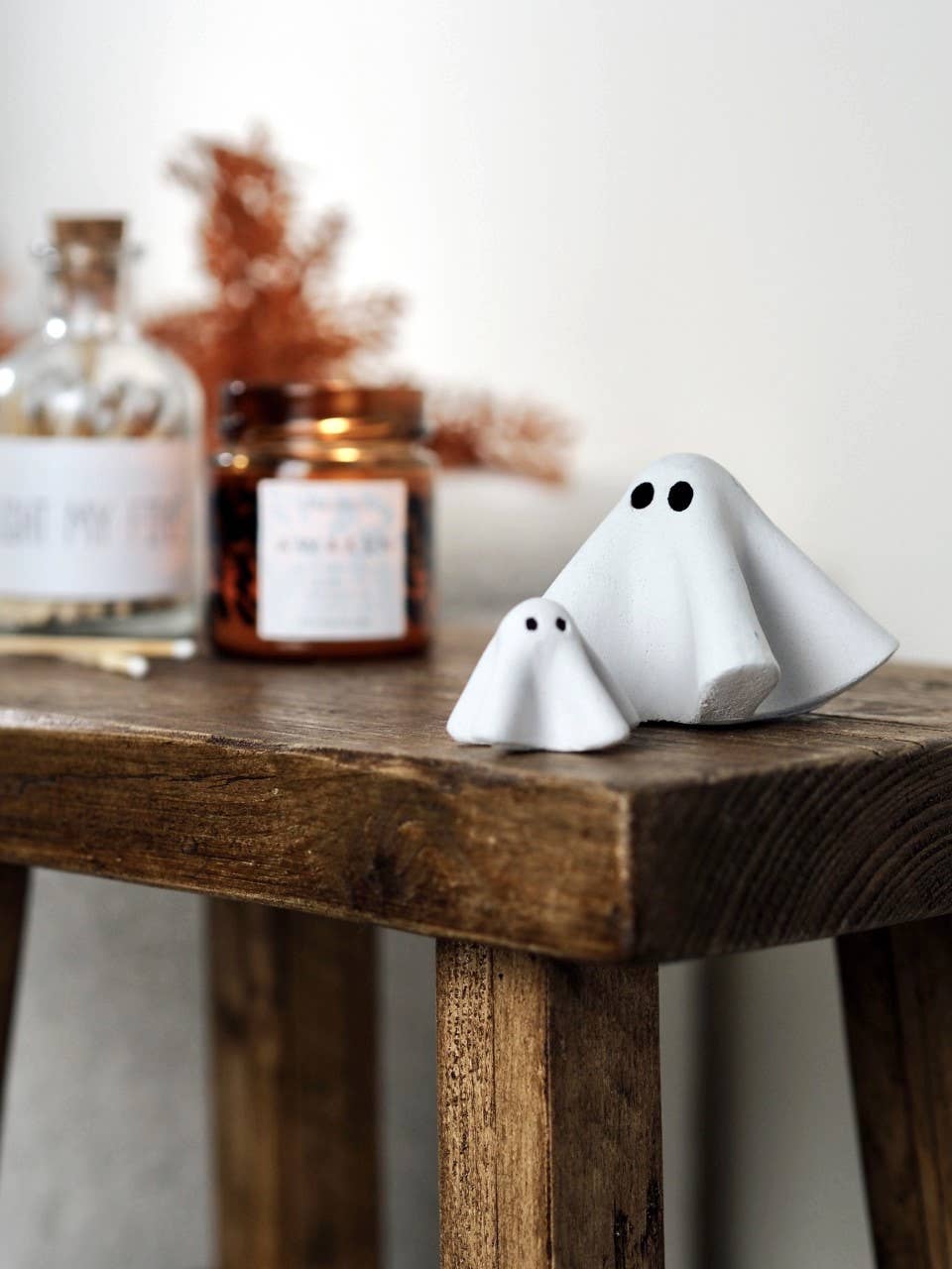 Concrete Ghost Set - Curated Home Decor