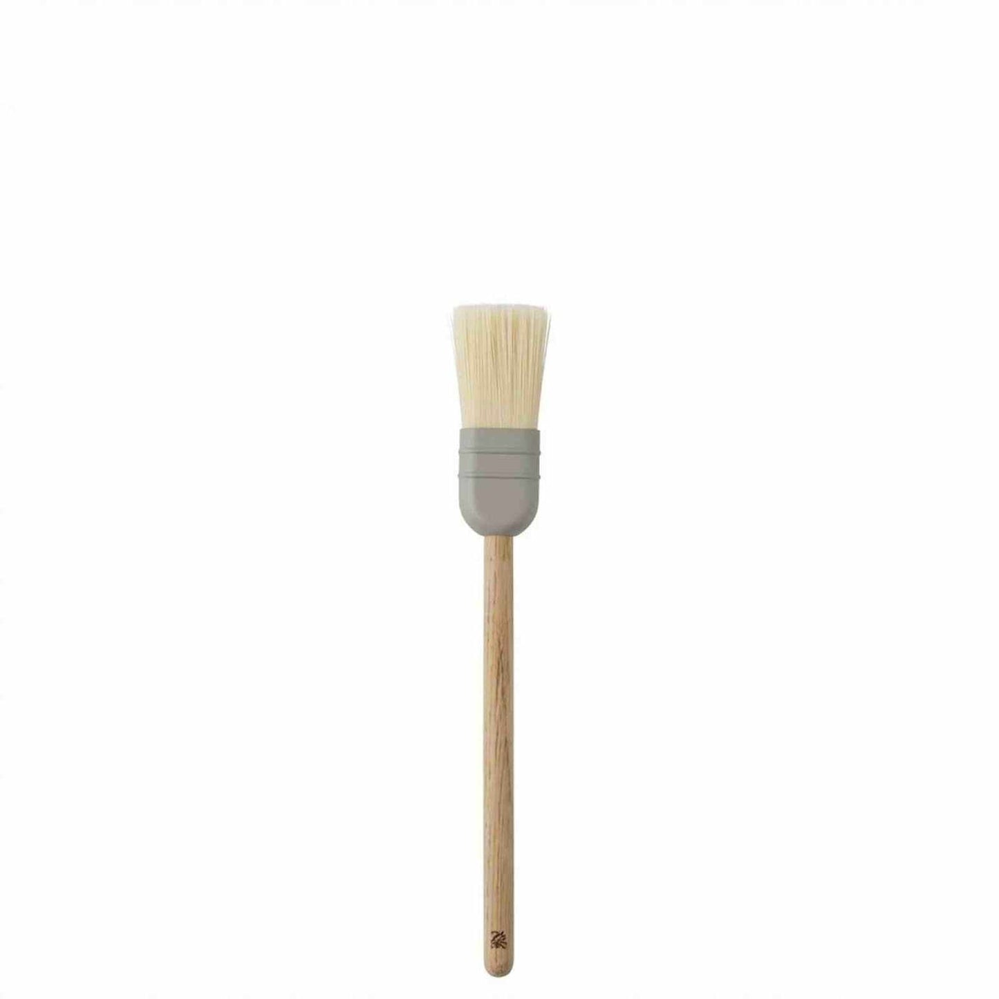 Surface Brush Oak pastry brush made of white oak with flexible nylon bristles designed by Cecilie Manz