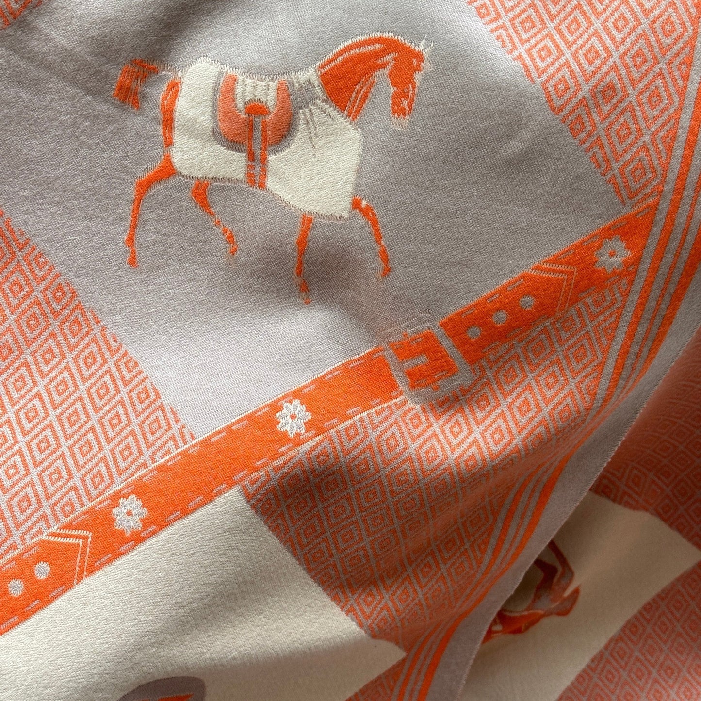 
                  
                    Orange Lexington Scarf - Curated Home Decor
                  
                