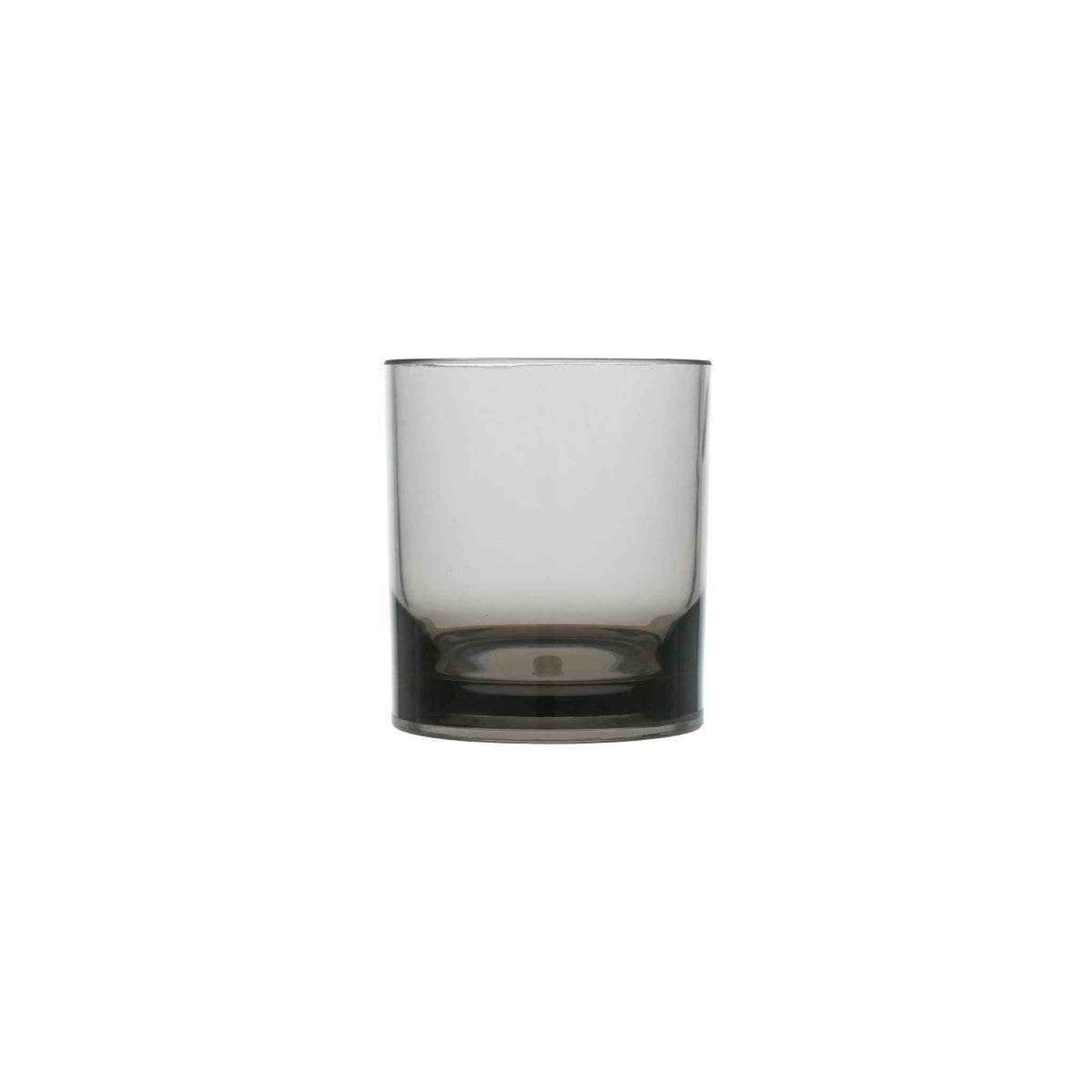 Acrylic gray double drinkware 14oz shatter-resistant dishwasher safe cup