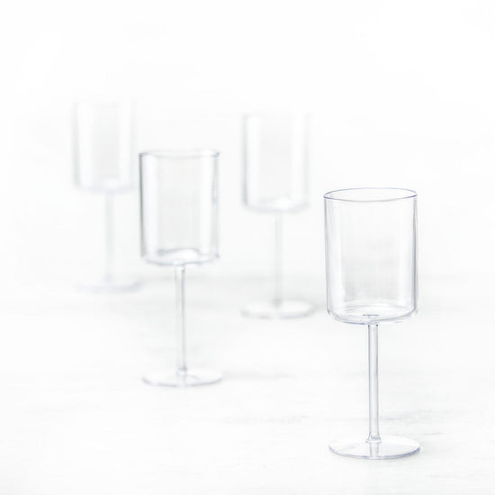 Clear Stemware 15oz - Curated Home Decor